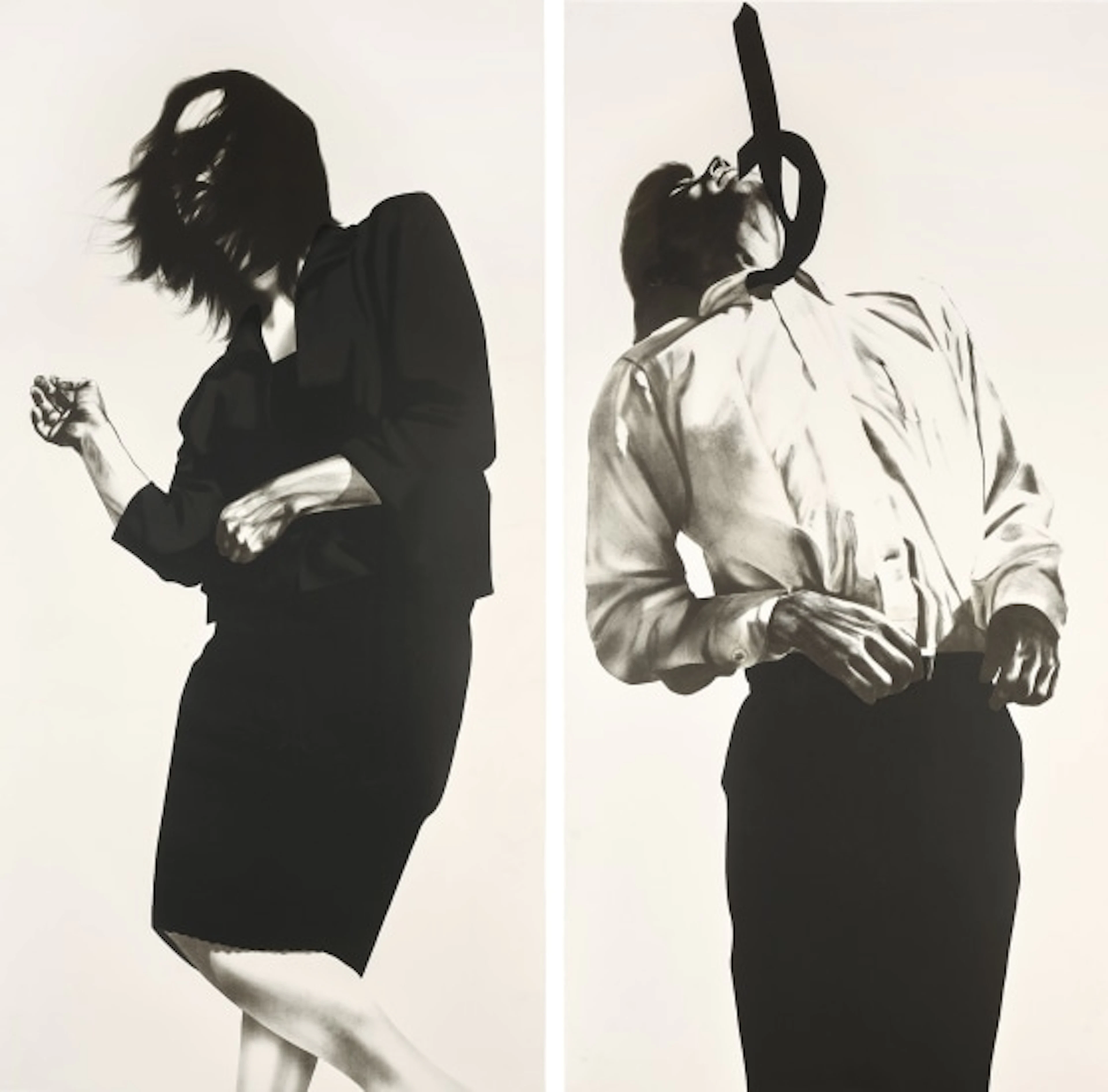 Robert Longo - Men in the Cities (Gretchen and Eric)