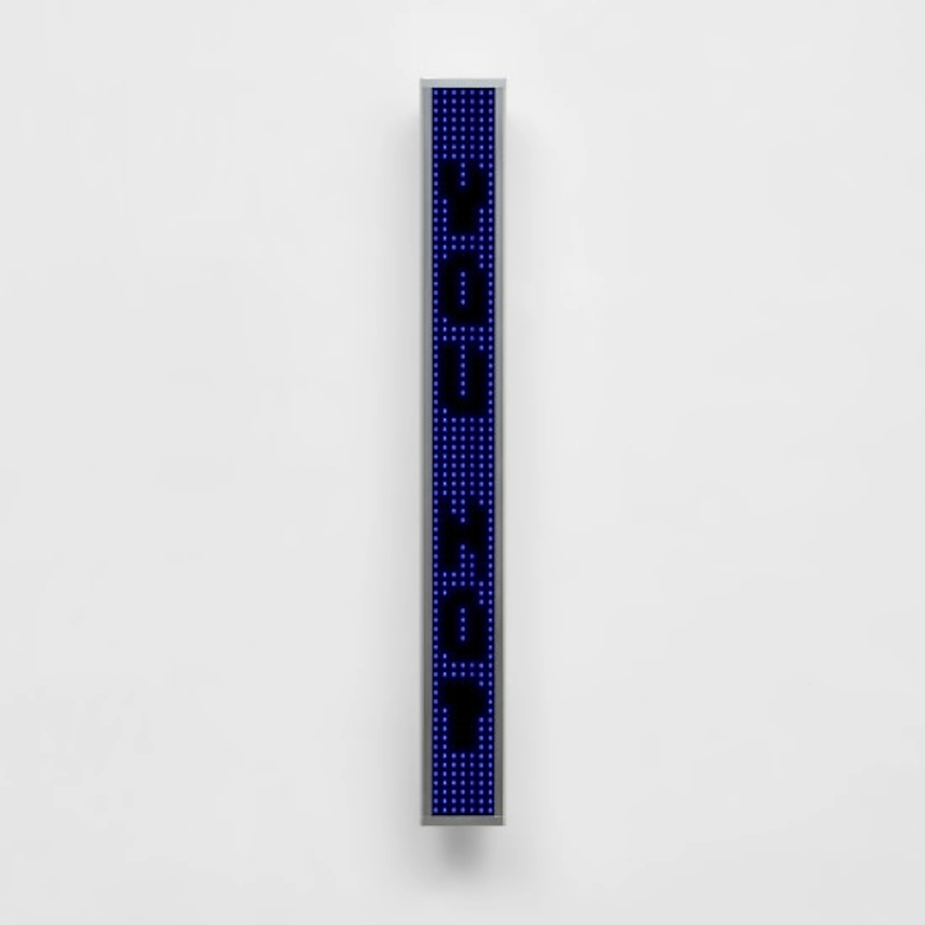 Jenny Holzer - Blue Blue