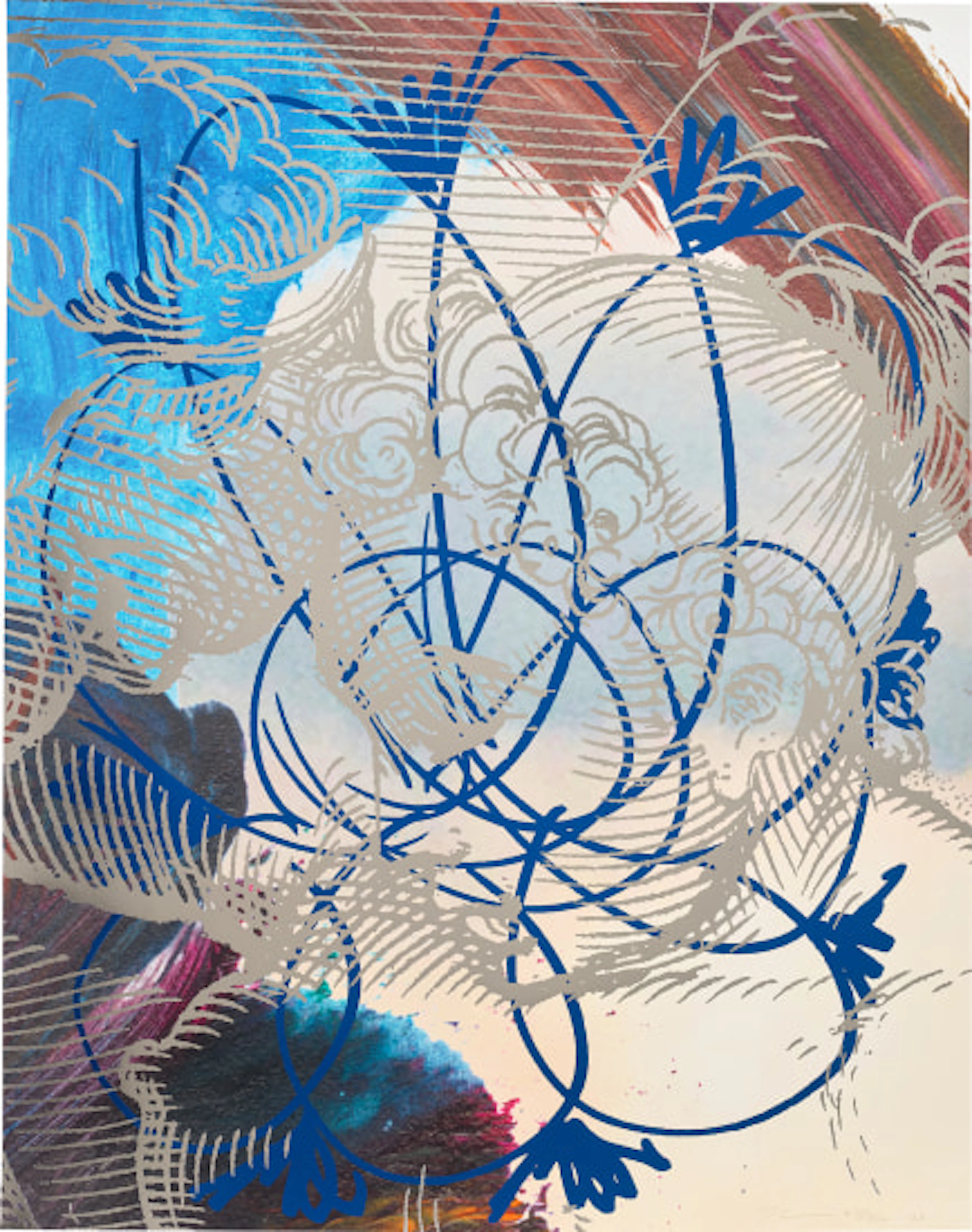 Jeff Koons - Carracci Flower, from Tate Modern 21 Years Print Portfolio