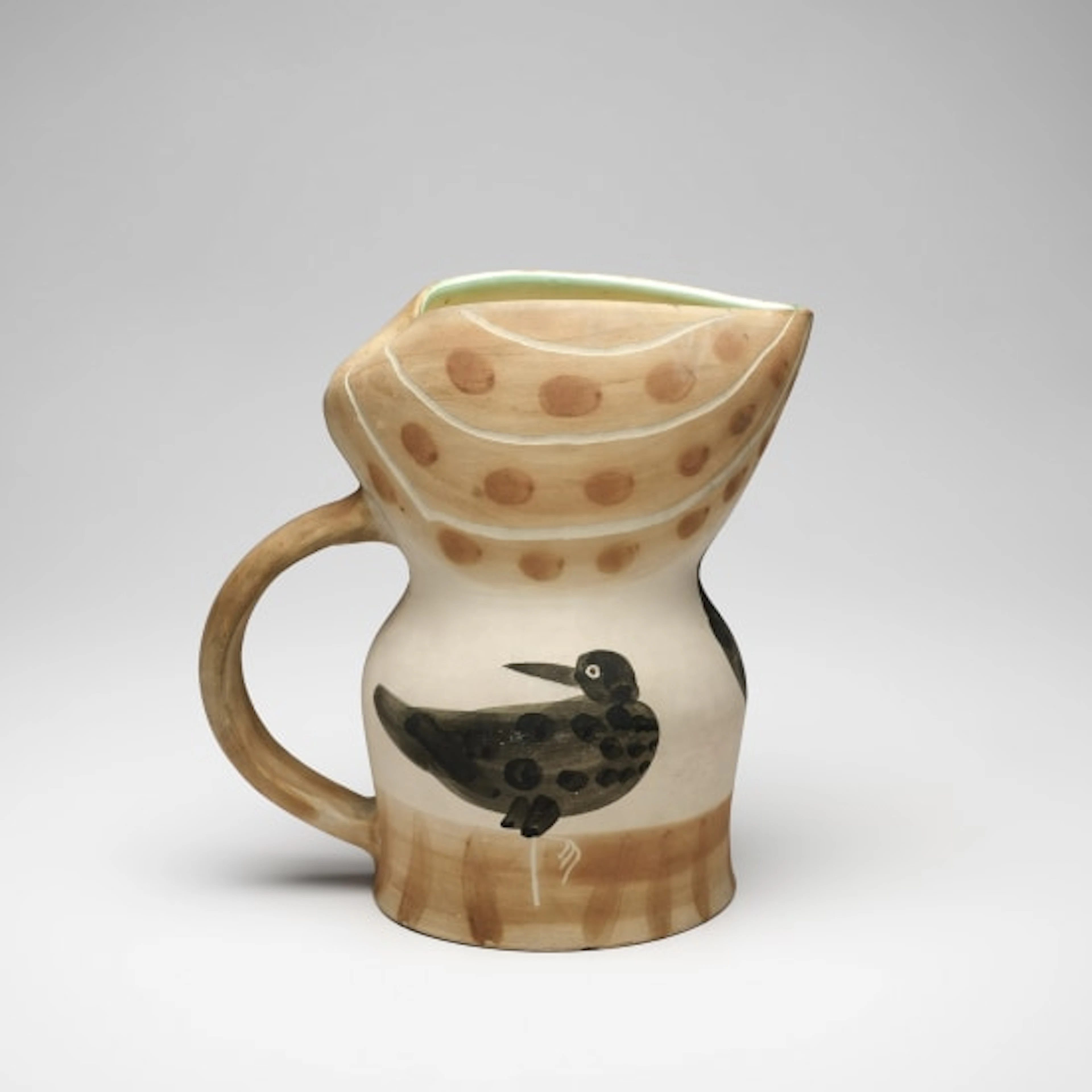 Pablo Picasso - Pichet gothique aux oiseaux (Gothic Pitcher with Birds) (A.R