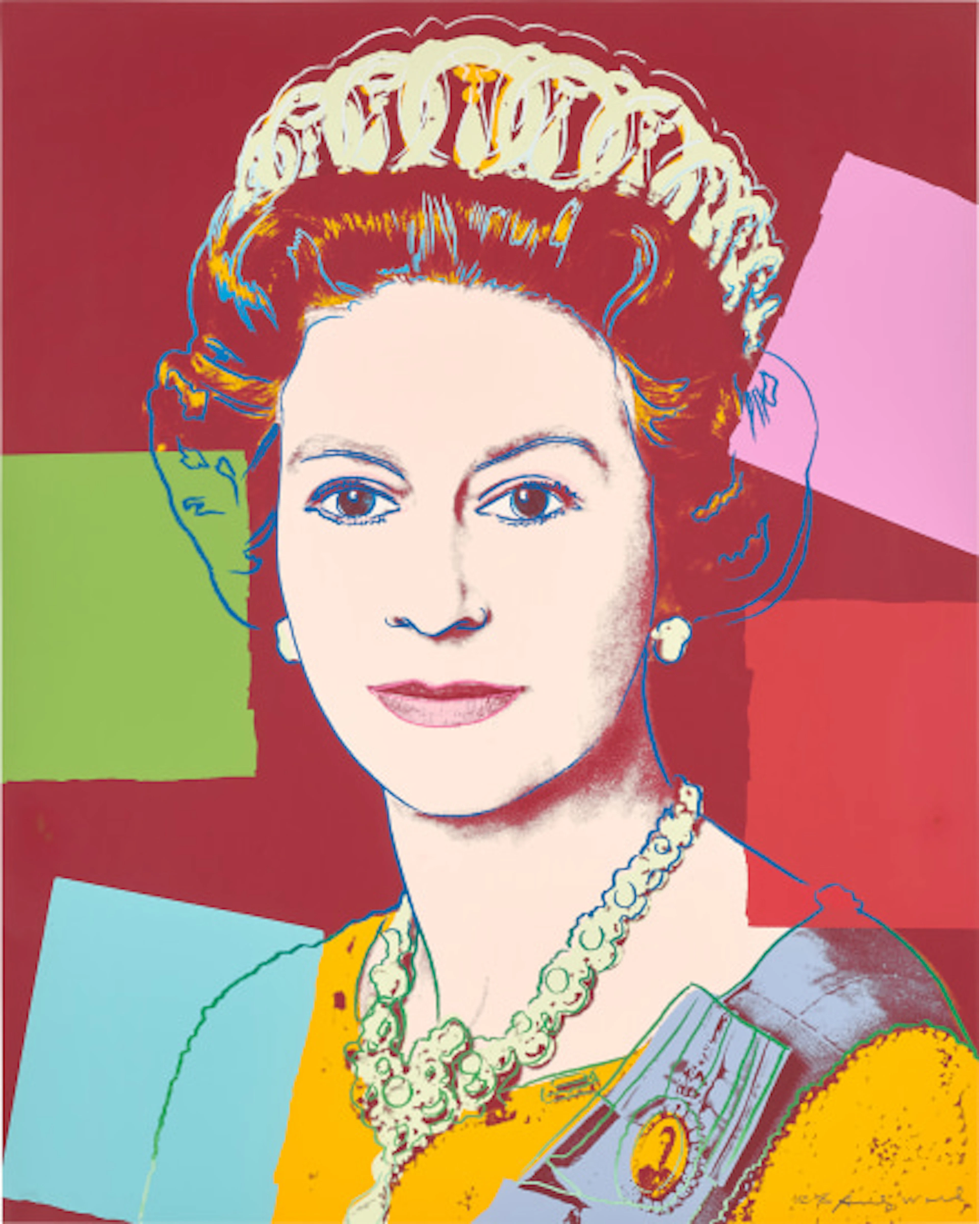 Andy Warhol - Queen Elizabeth II of the United Kingdom