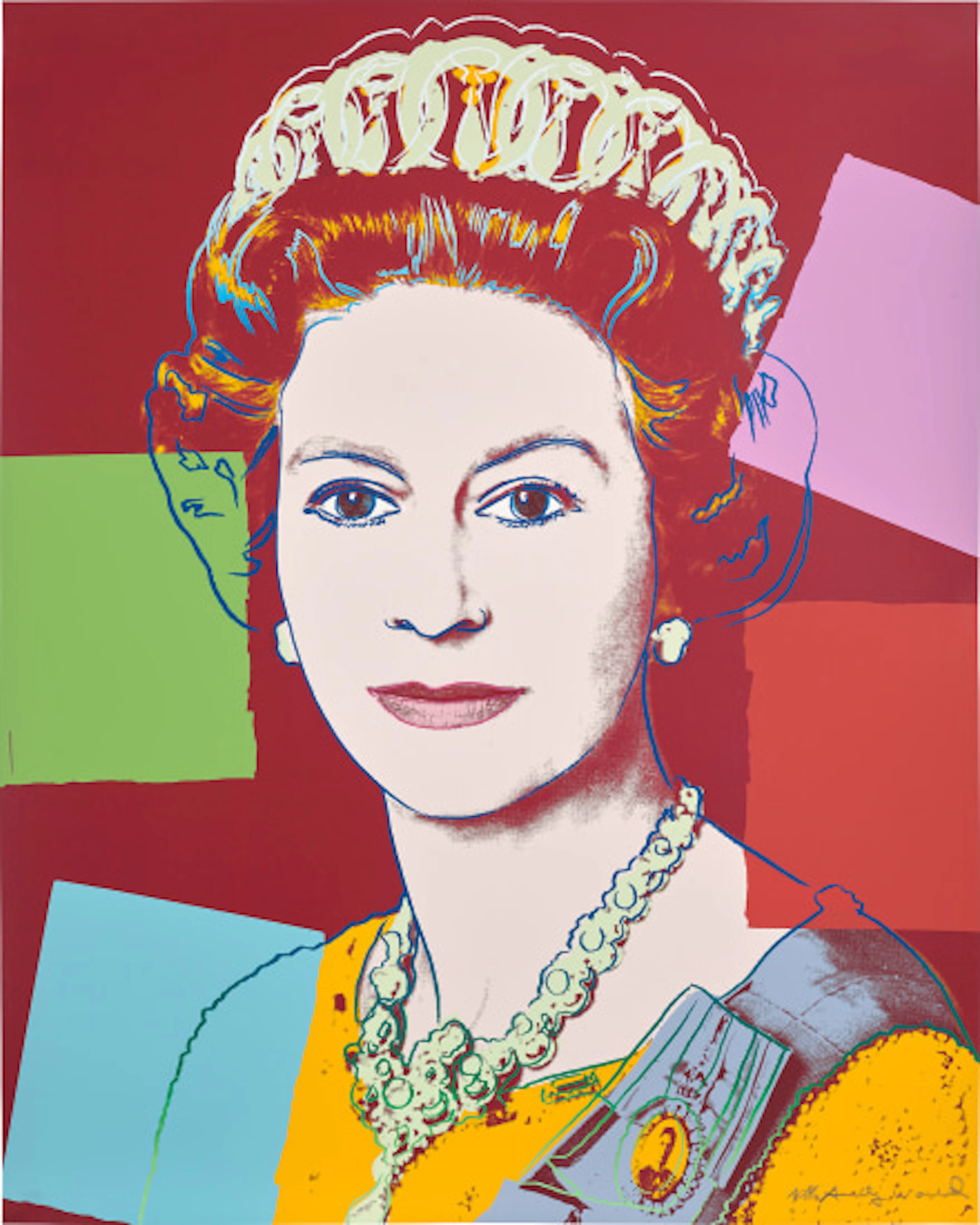 Andy Warhol - Queen Elizabeth II of the United Kingdom