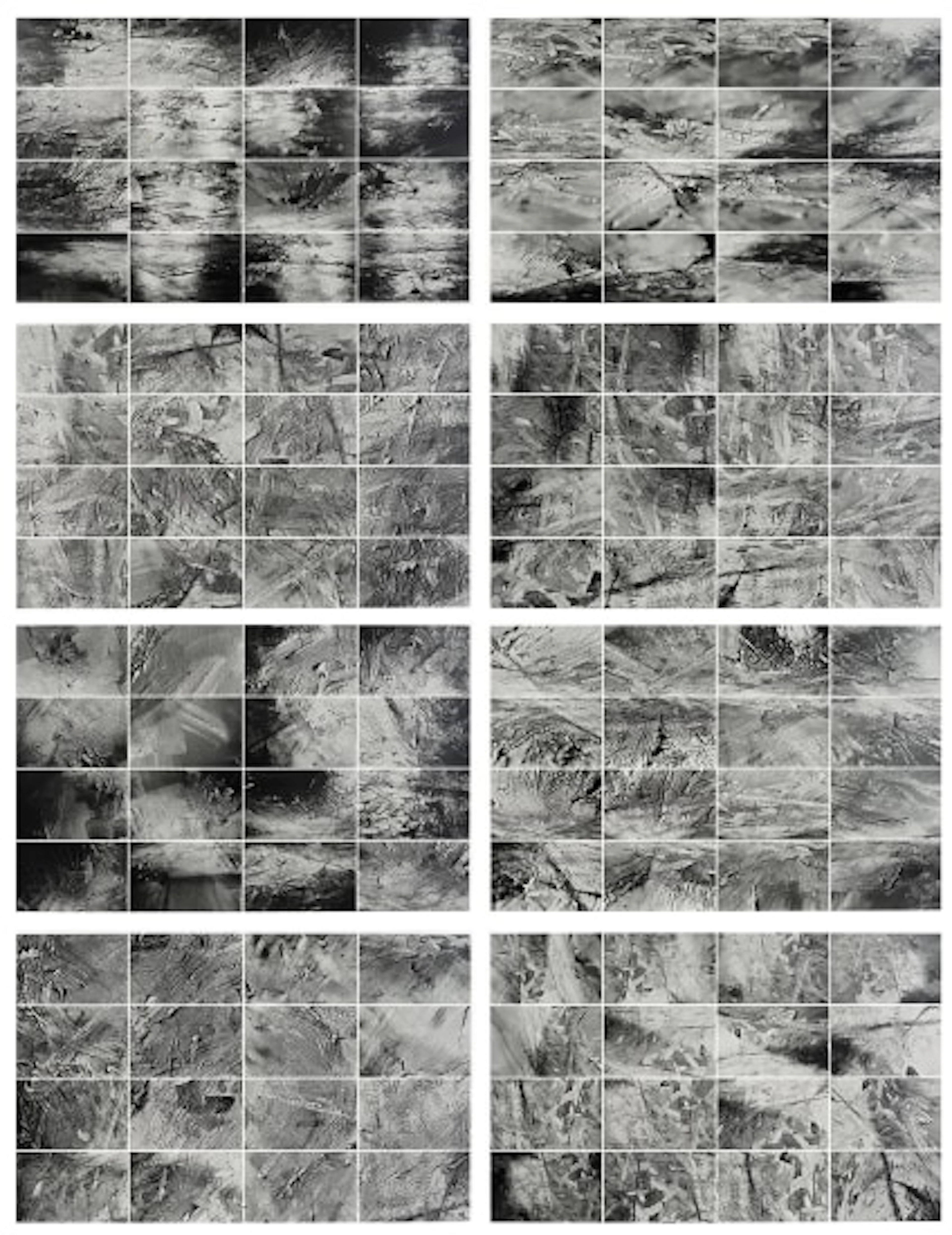 Gerhard Richter - 128 Fotos von einem Bild (128 Details...