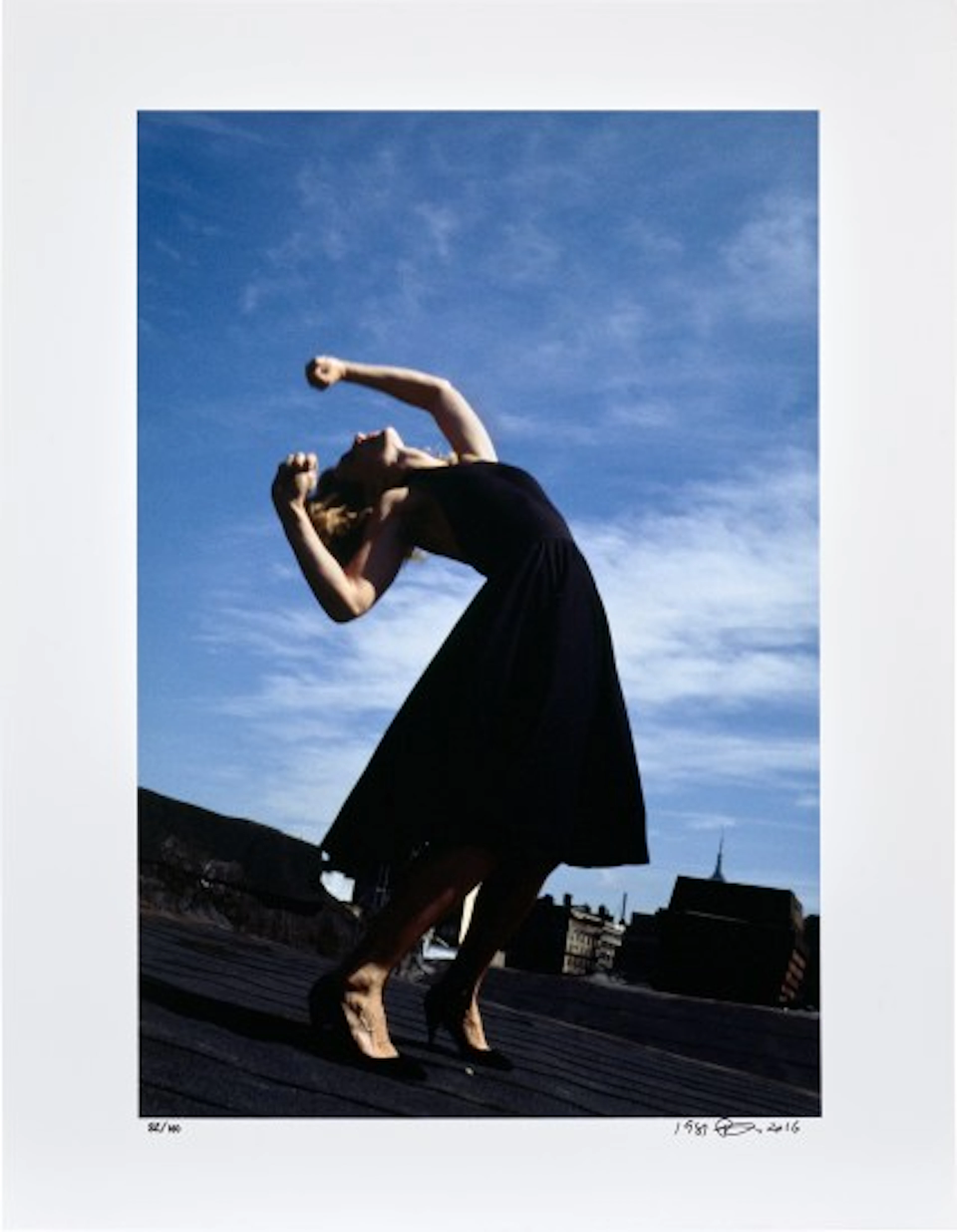 Robert Longo - Untitled (Janet, from the Men in the Cities Series)