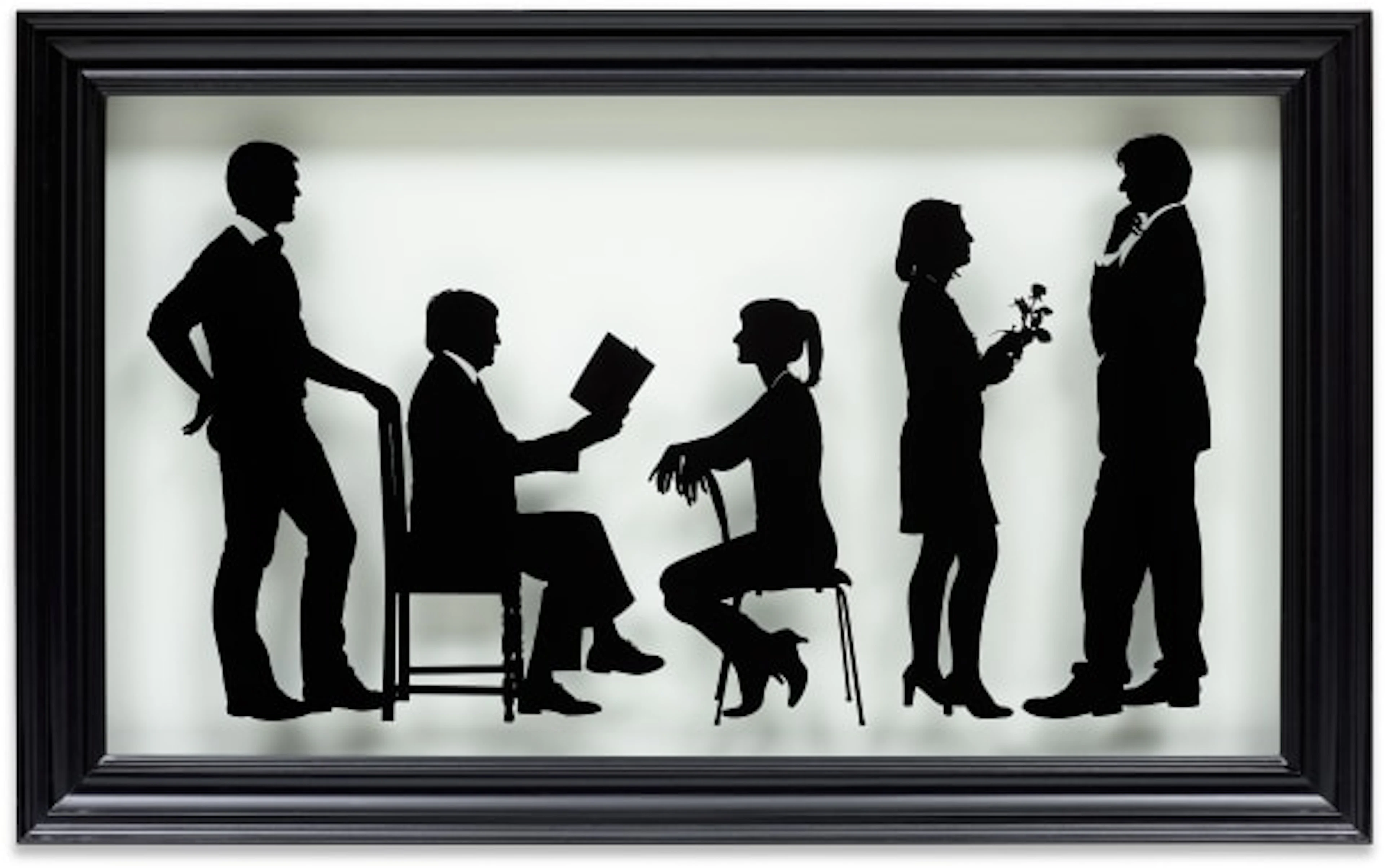 Julian Opie - The Gallery Staff 5 (C. 155)