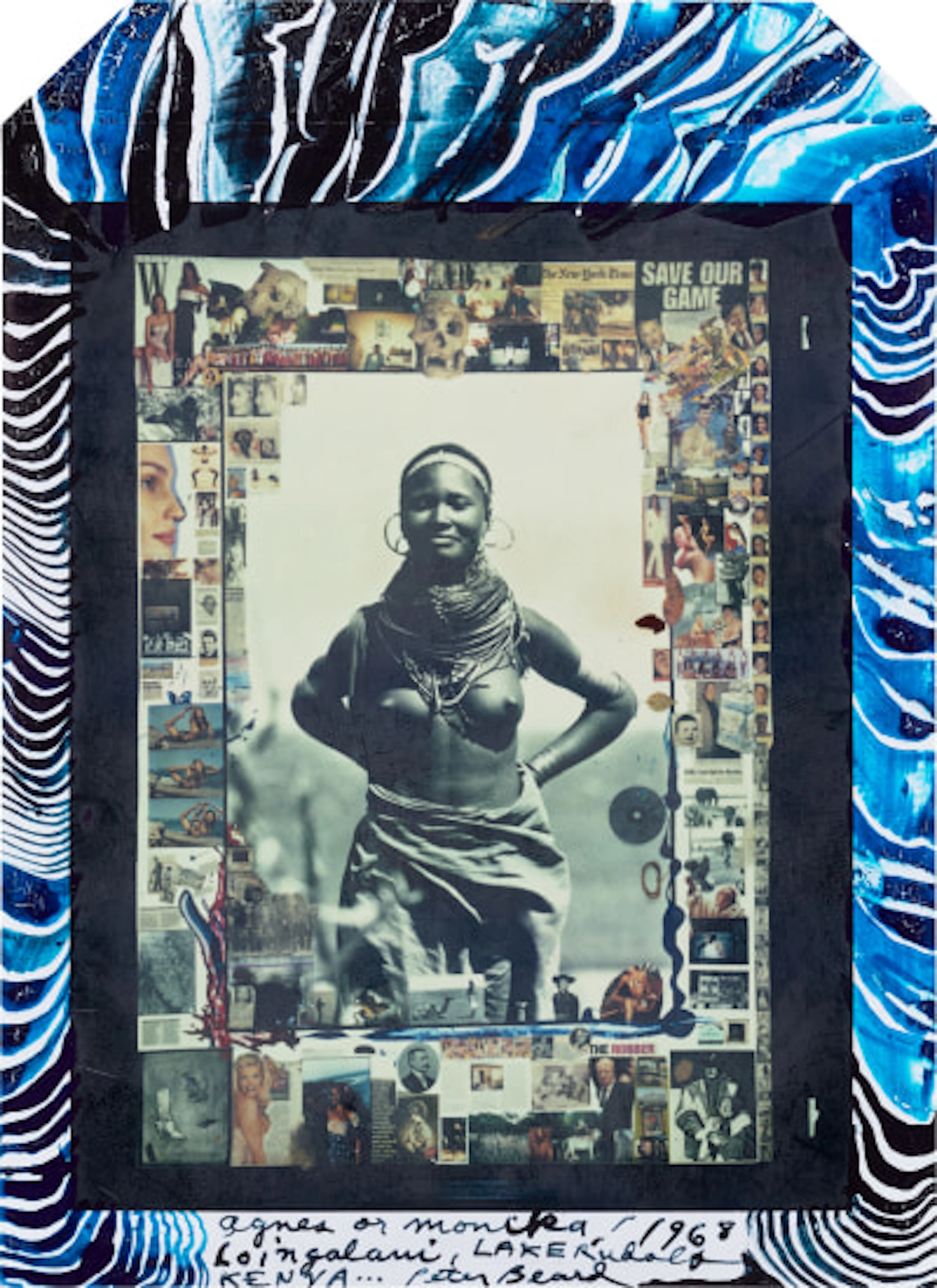 Peter Beard - Agnes of El Molo Bay, Loyangalani, Lake Rudolf