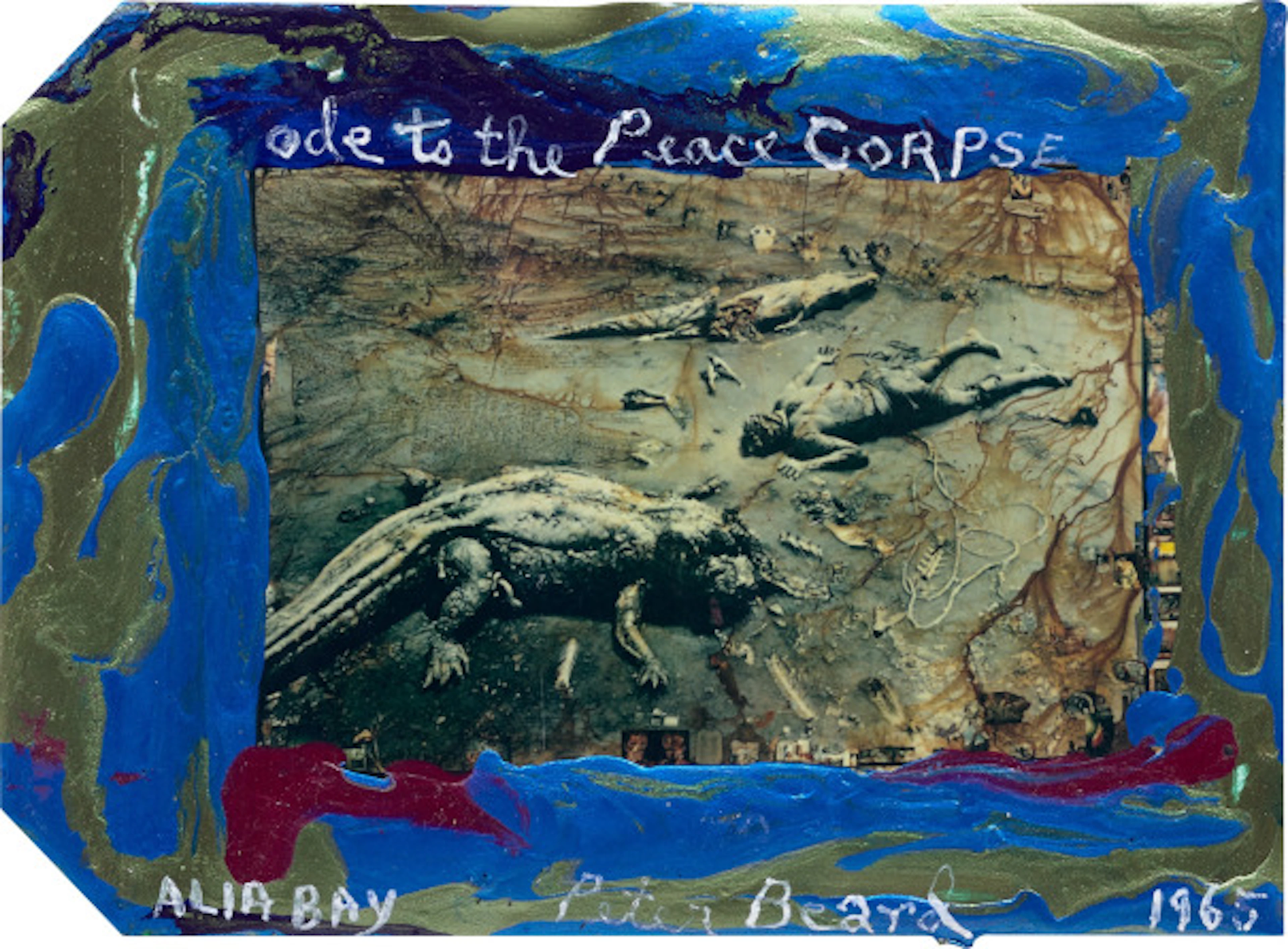 Peter Beard - Ode to the Peace Corpse, Alia Bay, Lake Rudolf