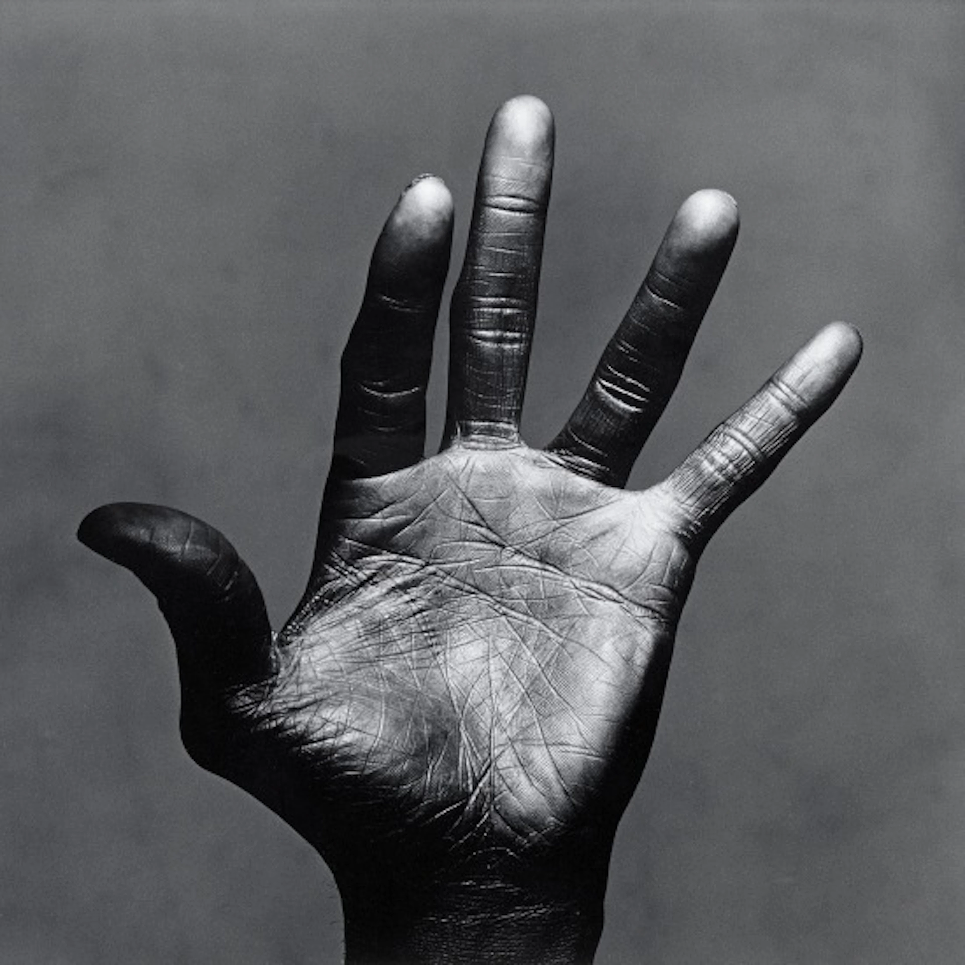 Irving Penn - The Palm of Miles Davis, New York