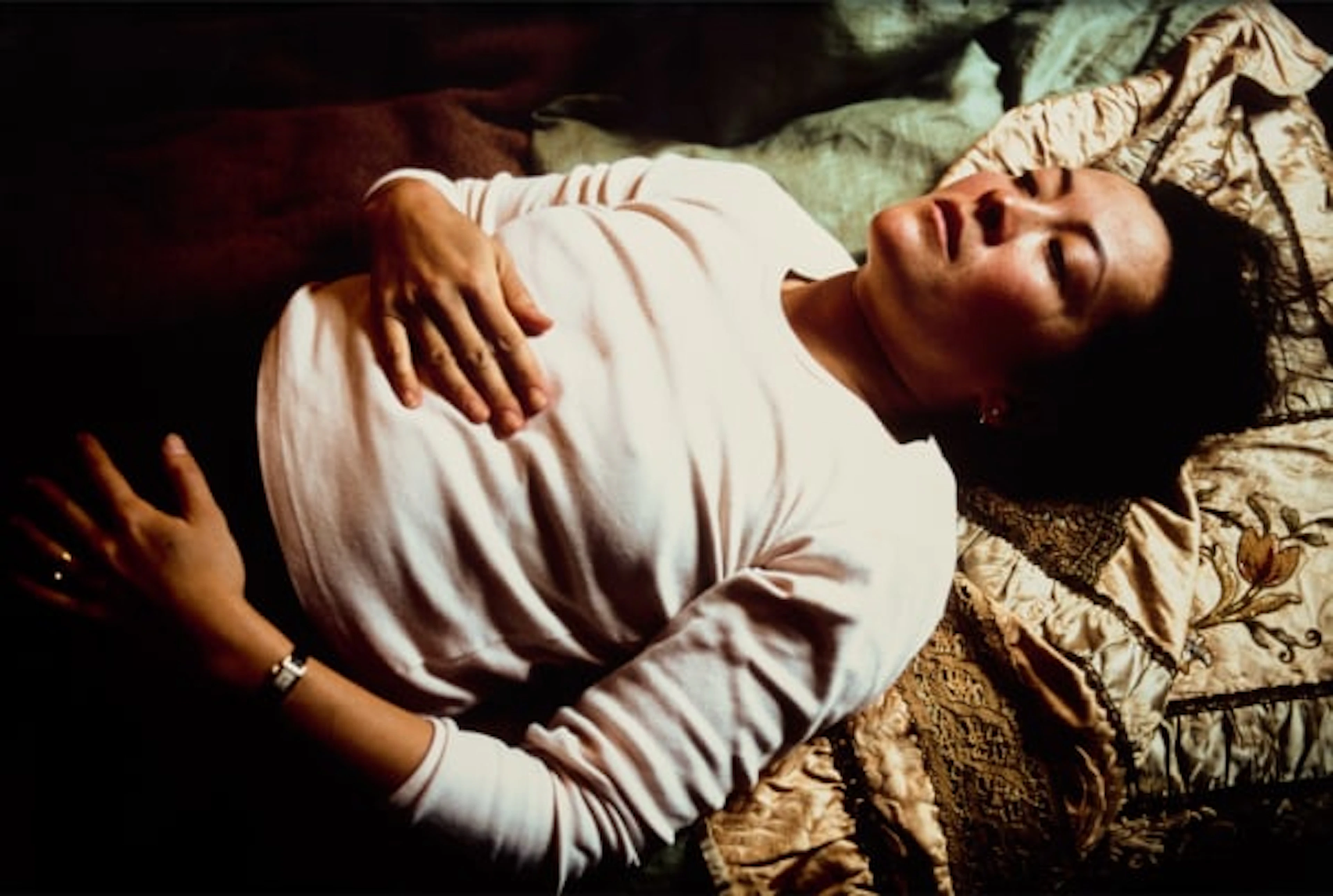 Nan Goldin - Marina on My Bed, Paris