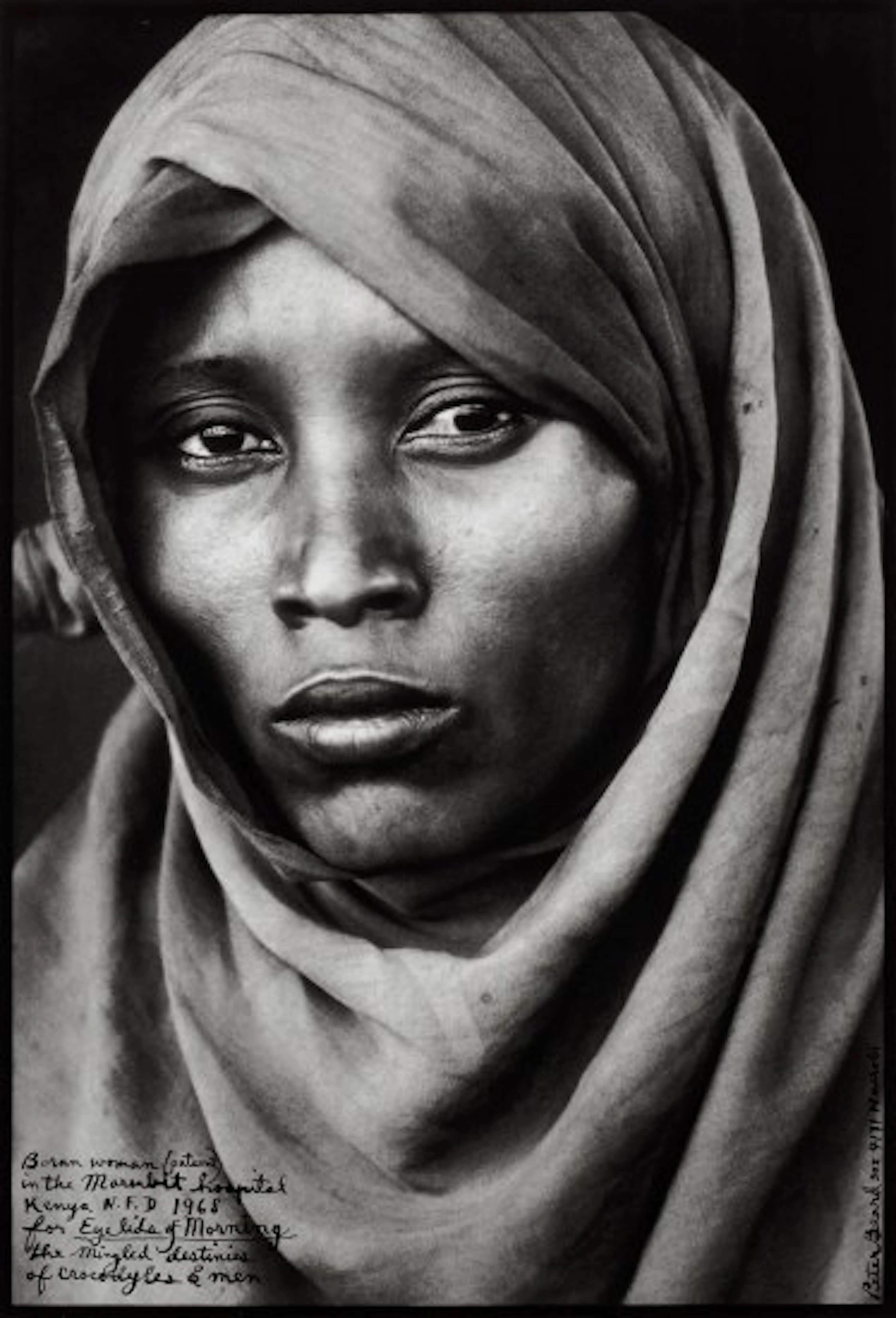 Peter Beard - Boran Woman, Marsabit Hospital, Kenya