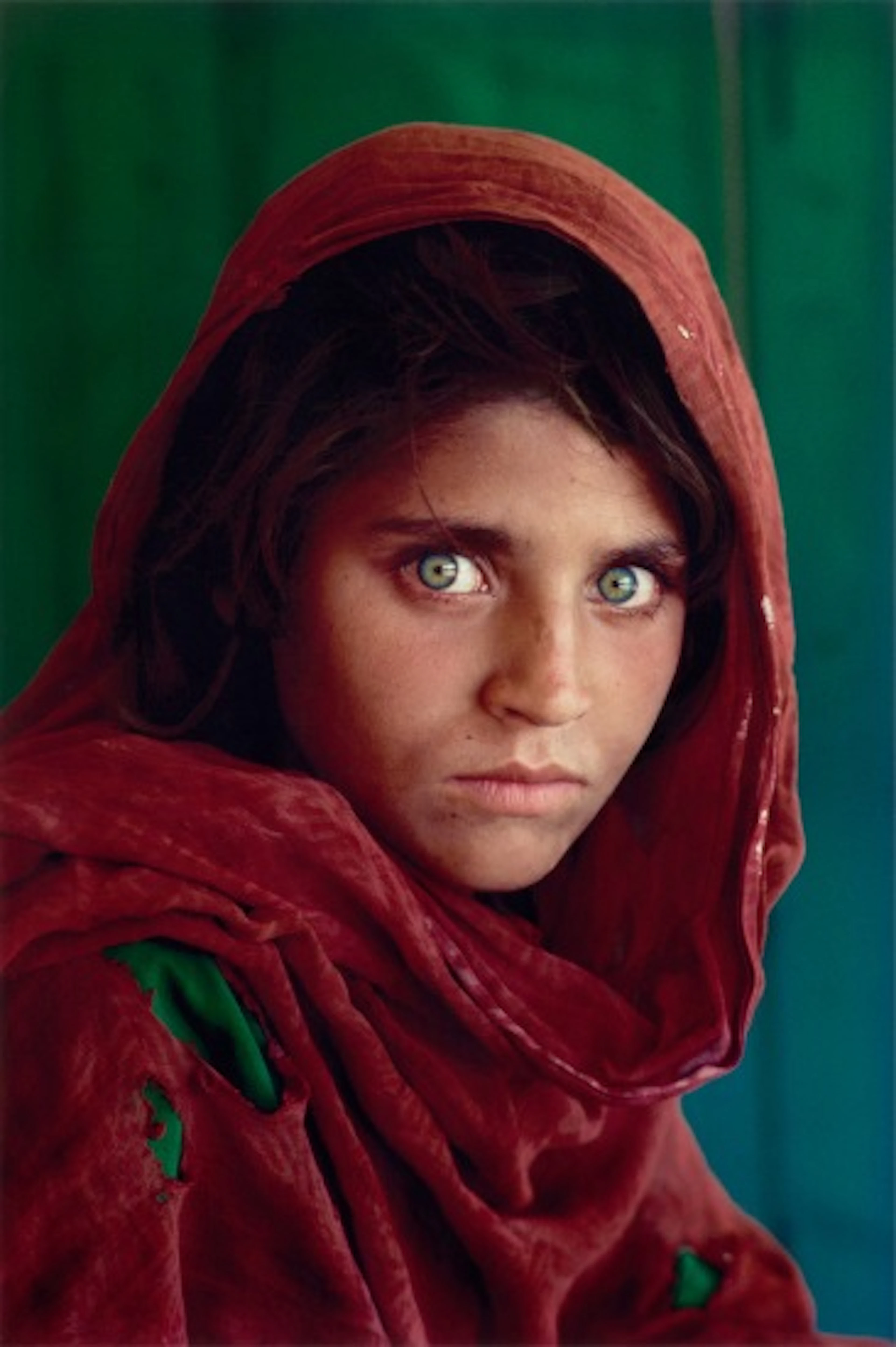 Steve McCurry - Sharbat Gula, Afghan Girl, Pakista