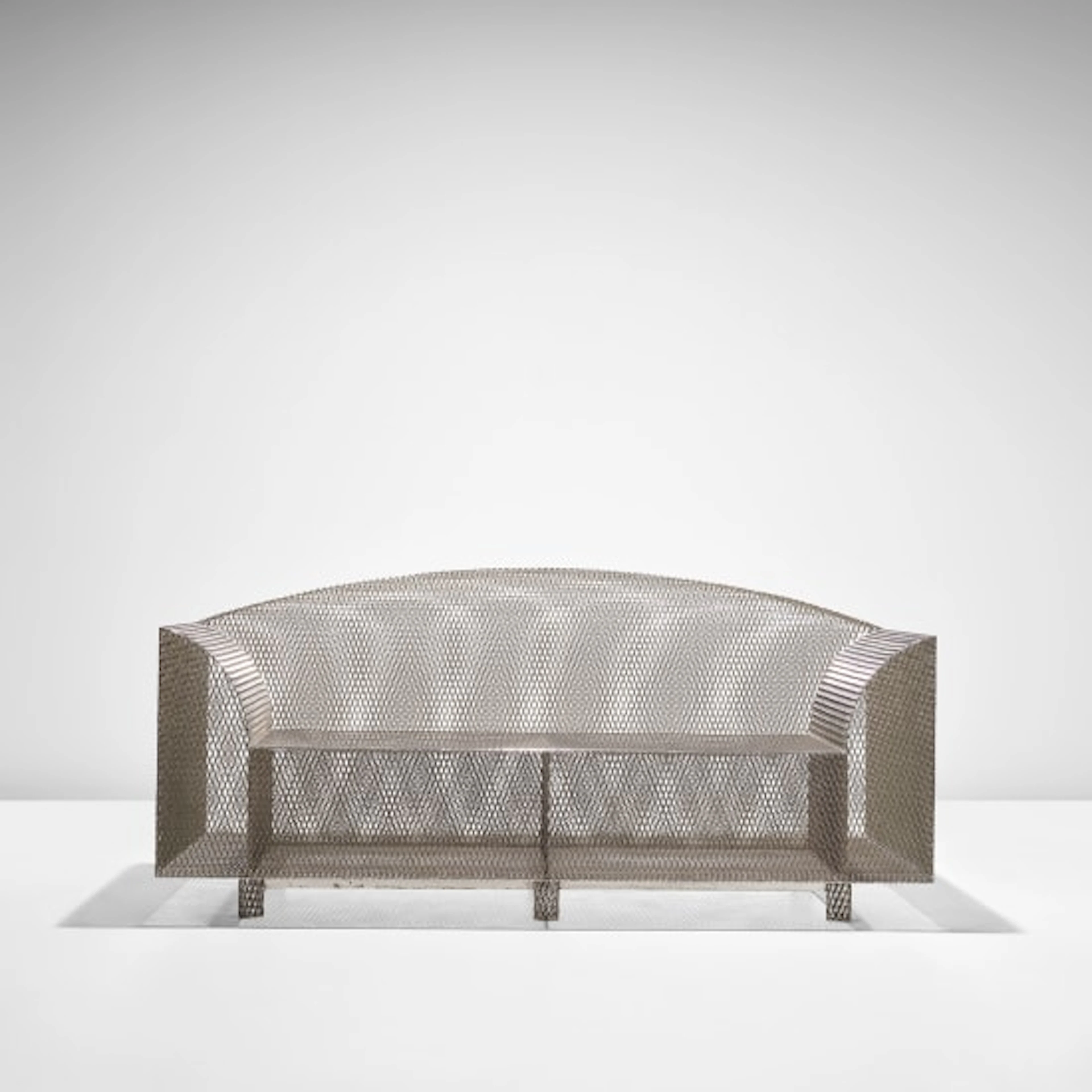 Shiro Kuramata - Early 'How High the Moon' two-seater sofa