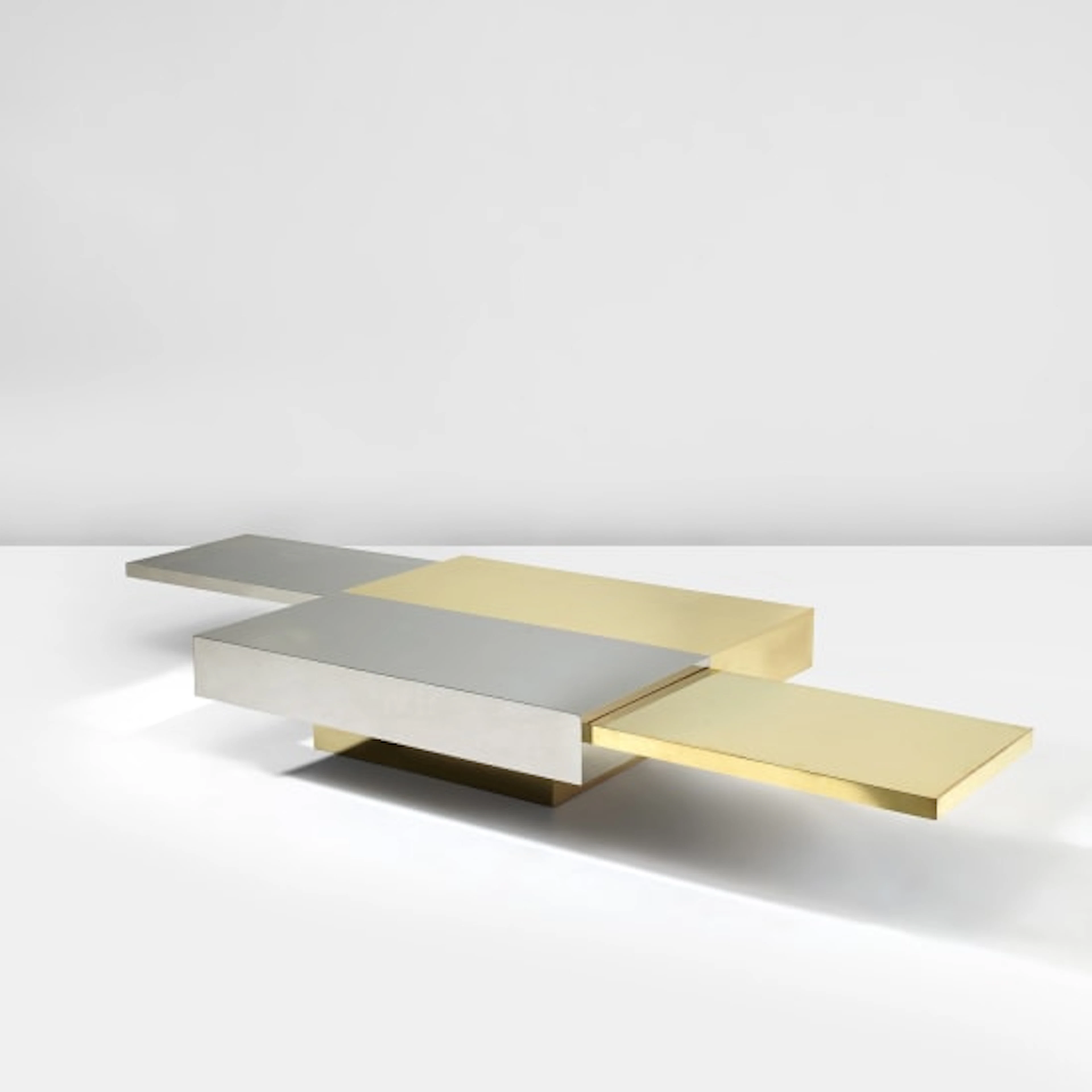 Gabriella Crespi - 'Dama' extendable coffee table, from the 'Plurimi' series
