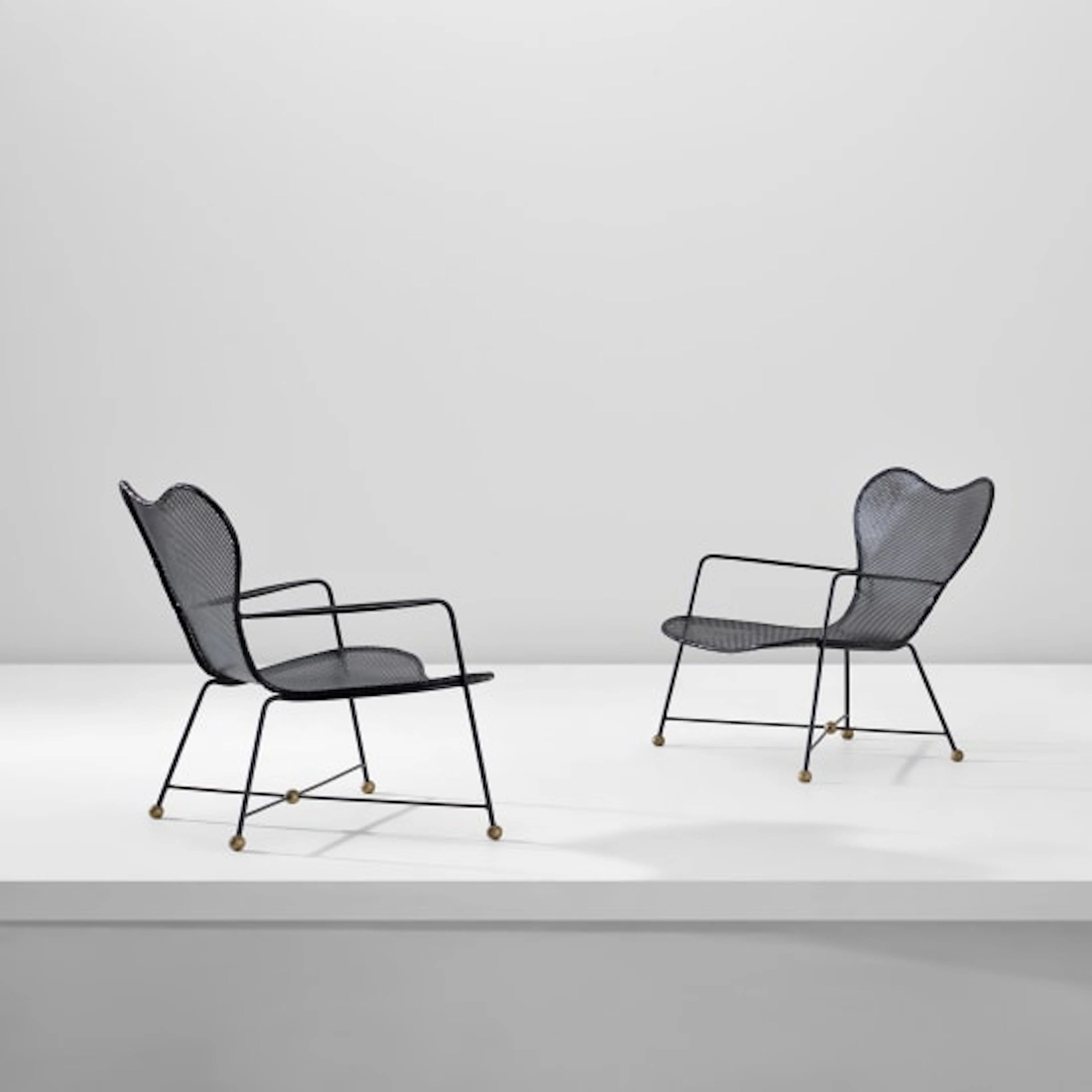 Jean Royère - Pair of armchairs