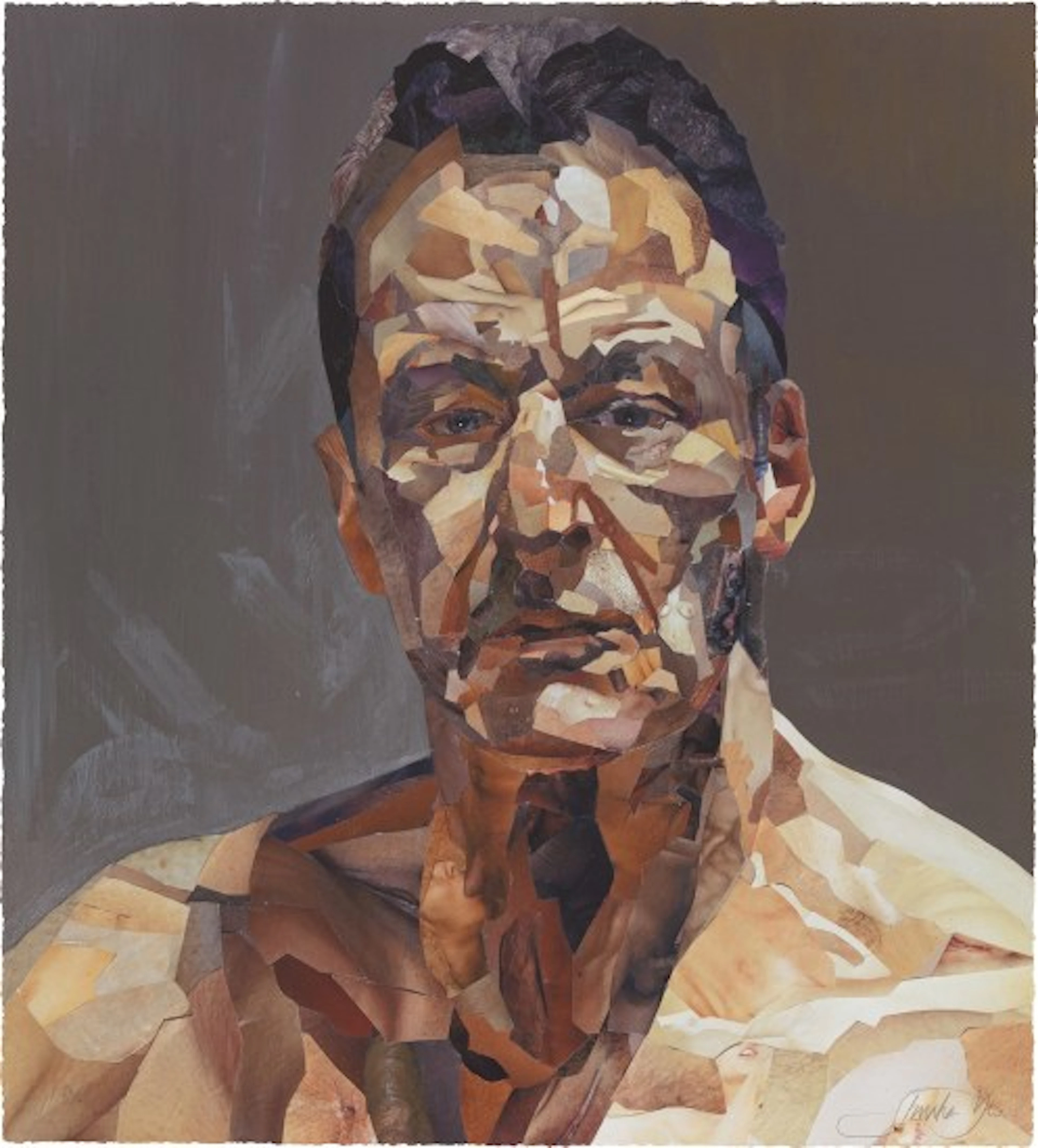 Jonathan Yeo - Reflection (Homage to Lucian Freud)