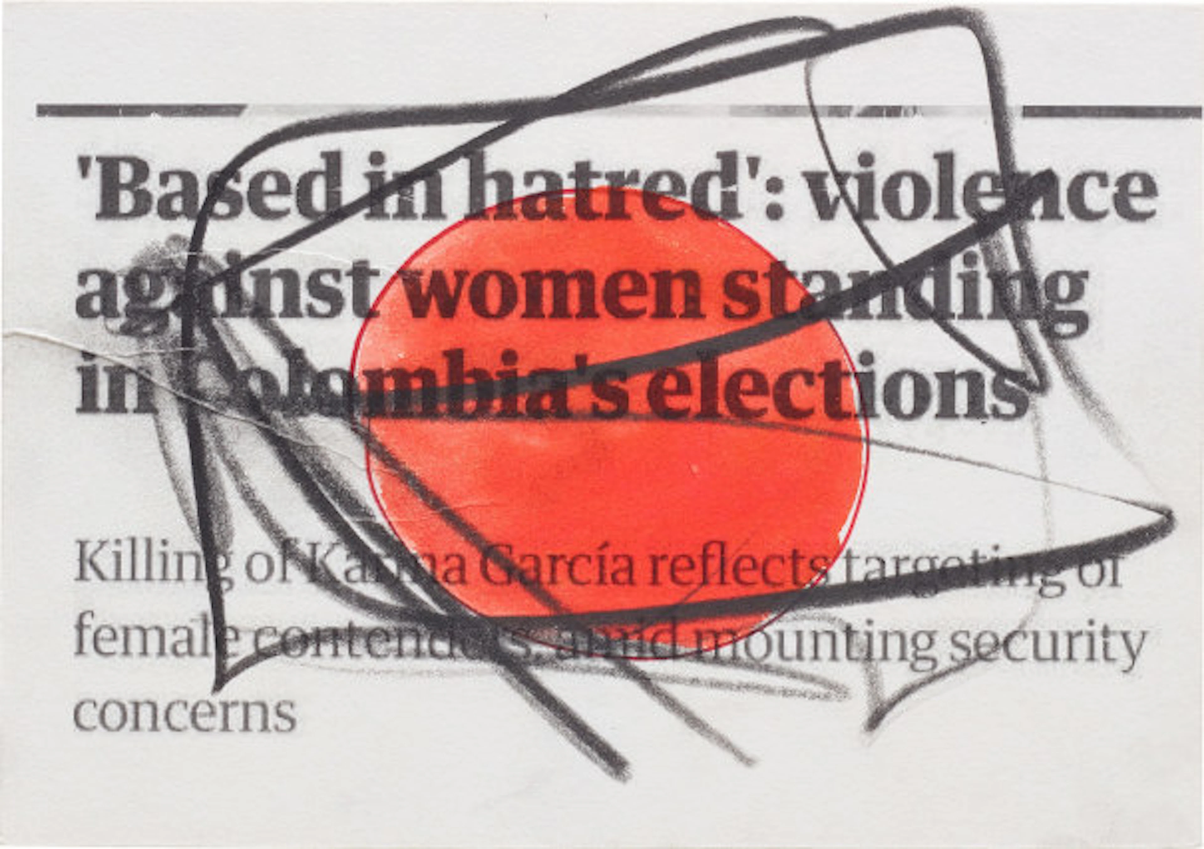 Oscar Murillo - Untitled