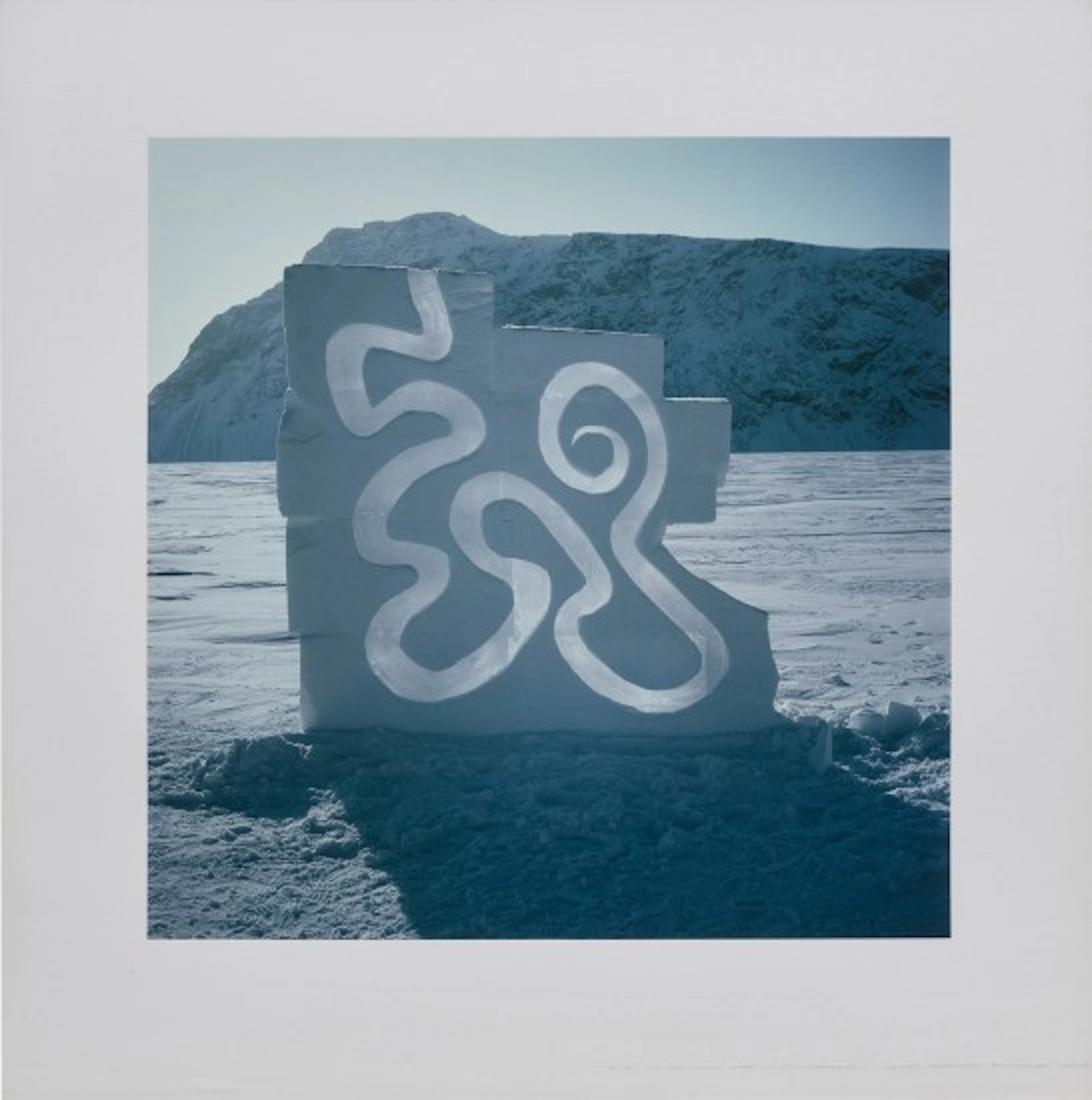 Andy Goldsworthy - Cold wind | work partly collapsed |...