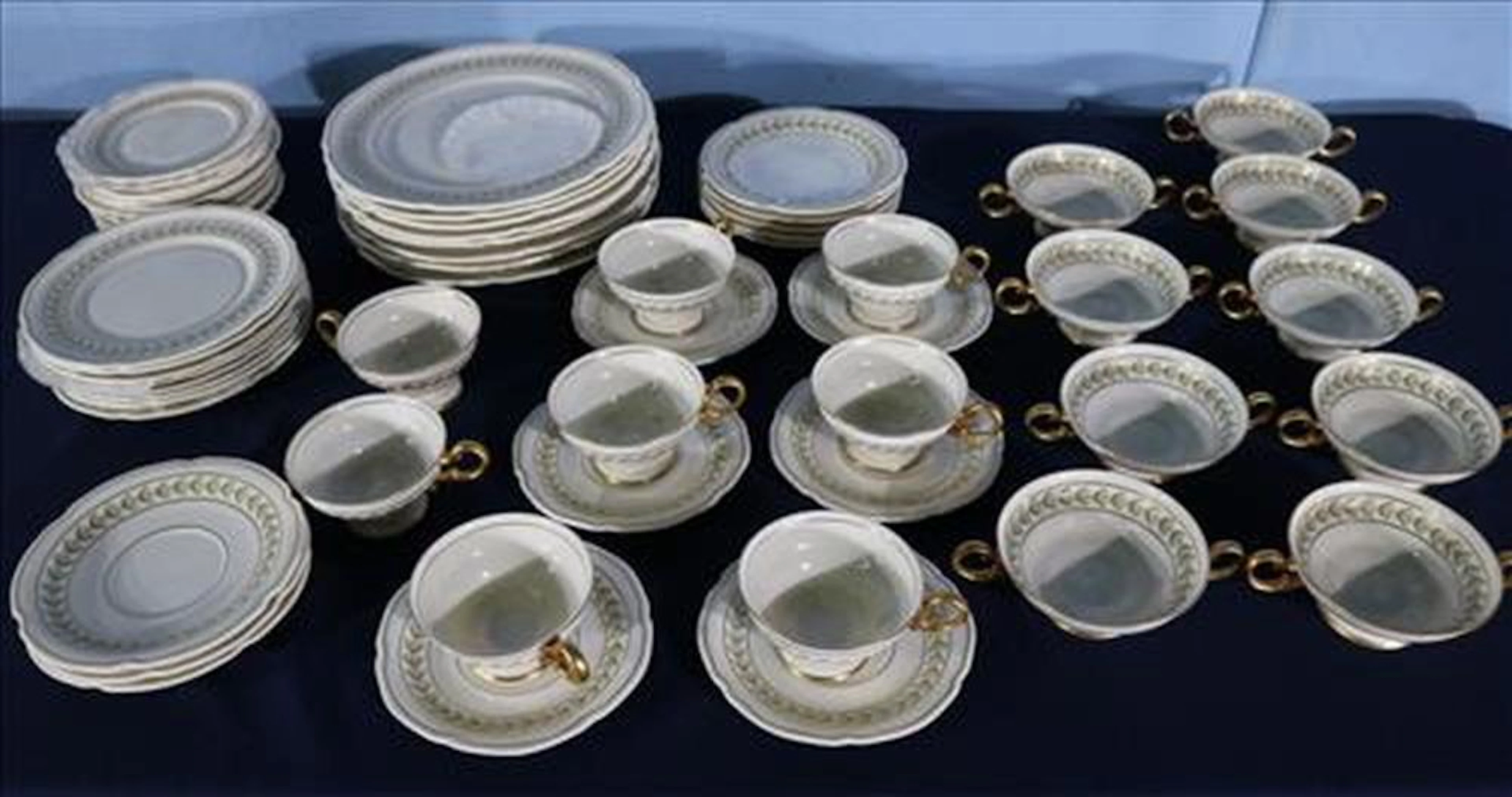 58 pieces of Castleton china