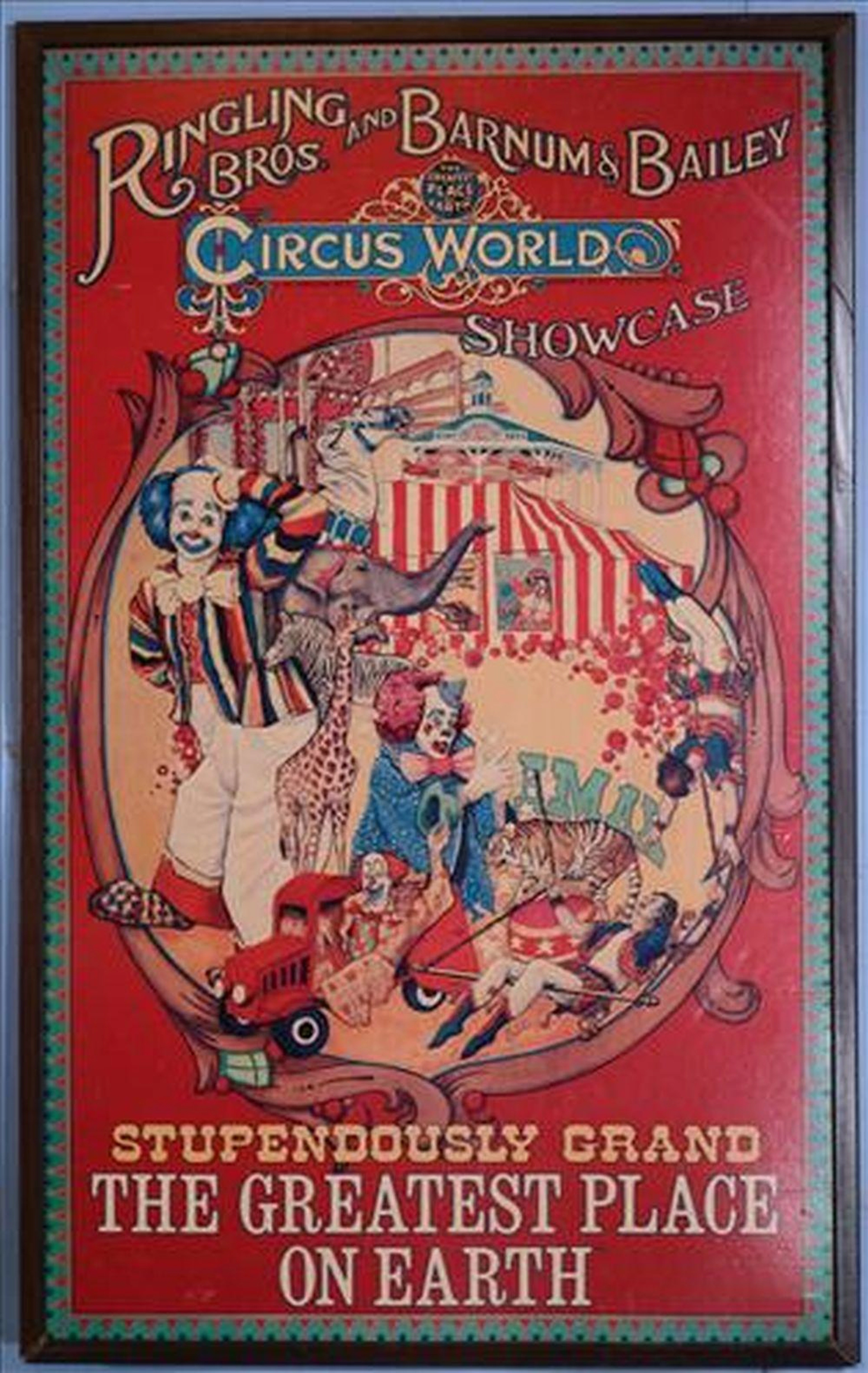 Ringling Brothers Barnum & Bailey circus poster