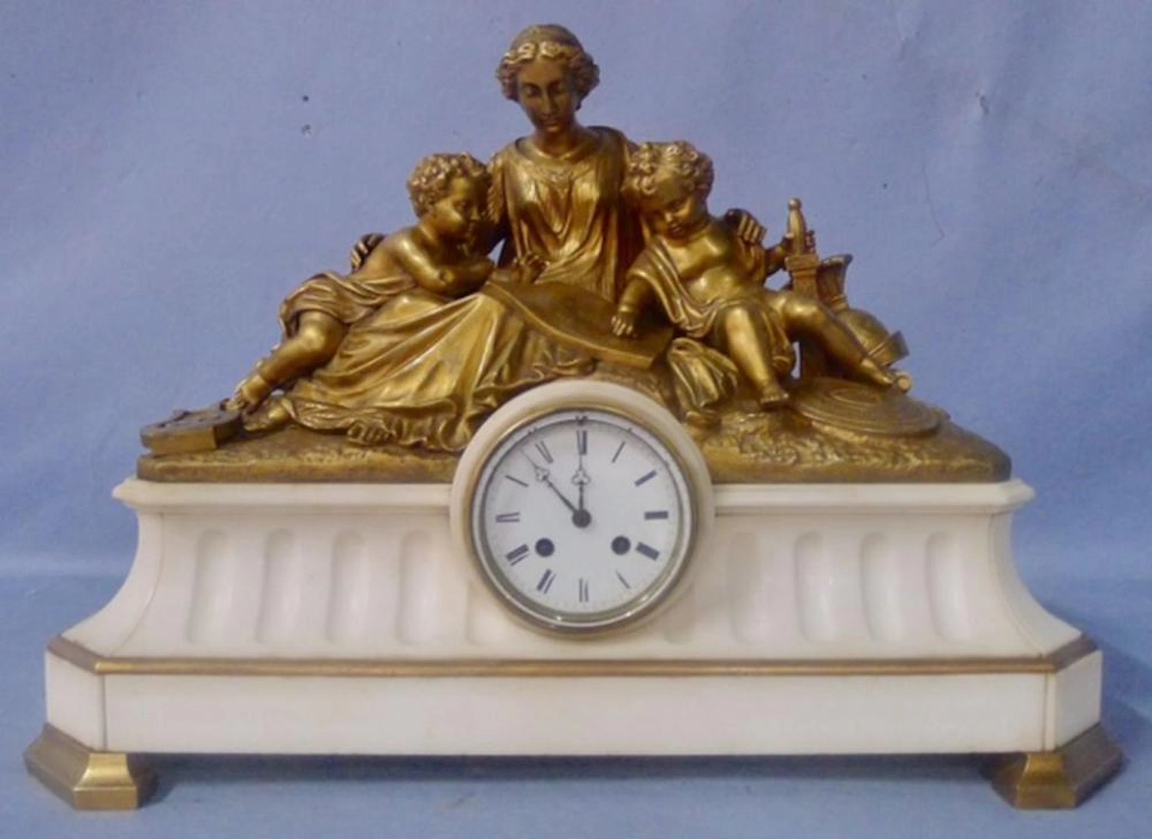 Large signed Cyprien  Francois Venot Clock