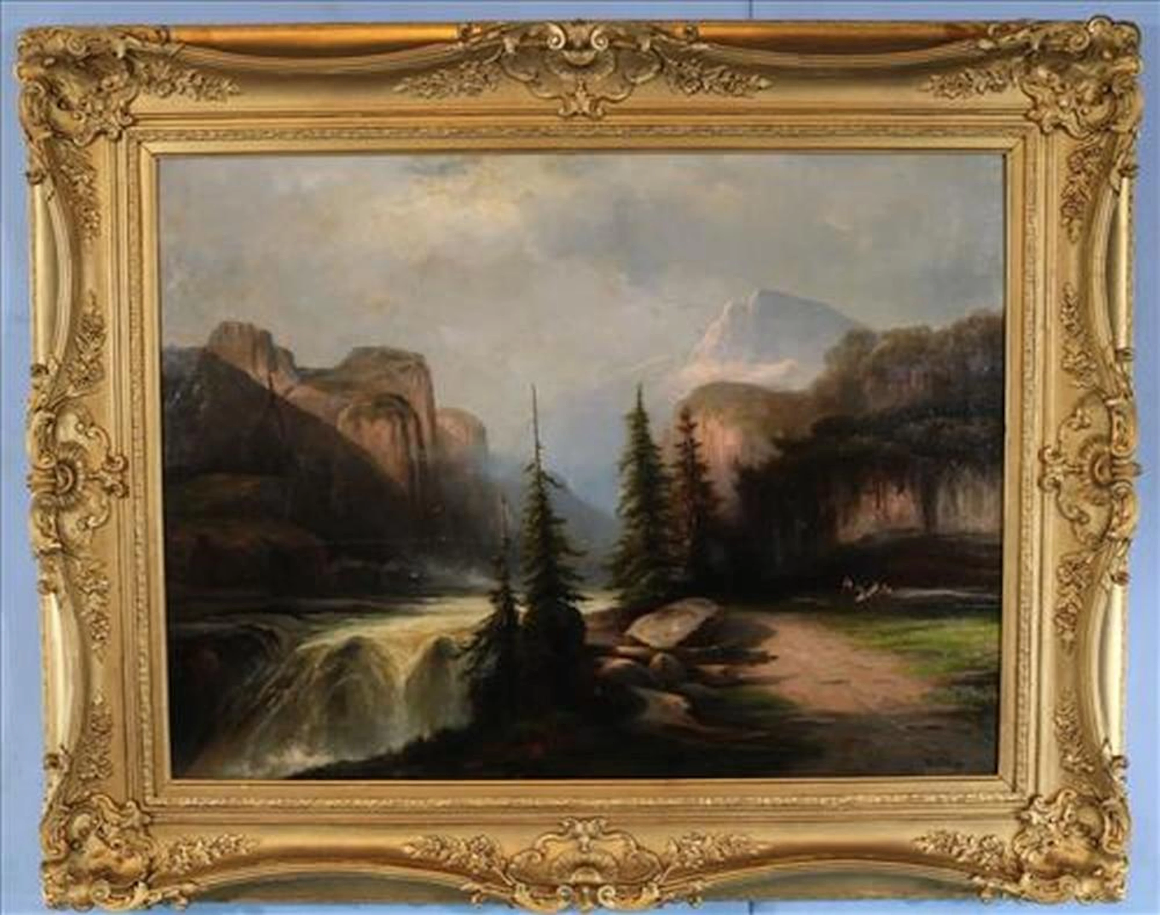 Beautiful 19th Century oil on canvas, 51 x 41