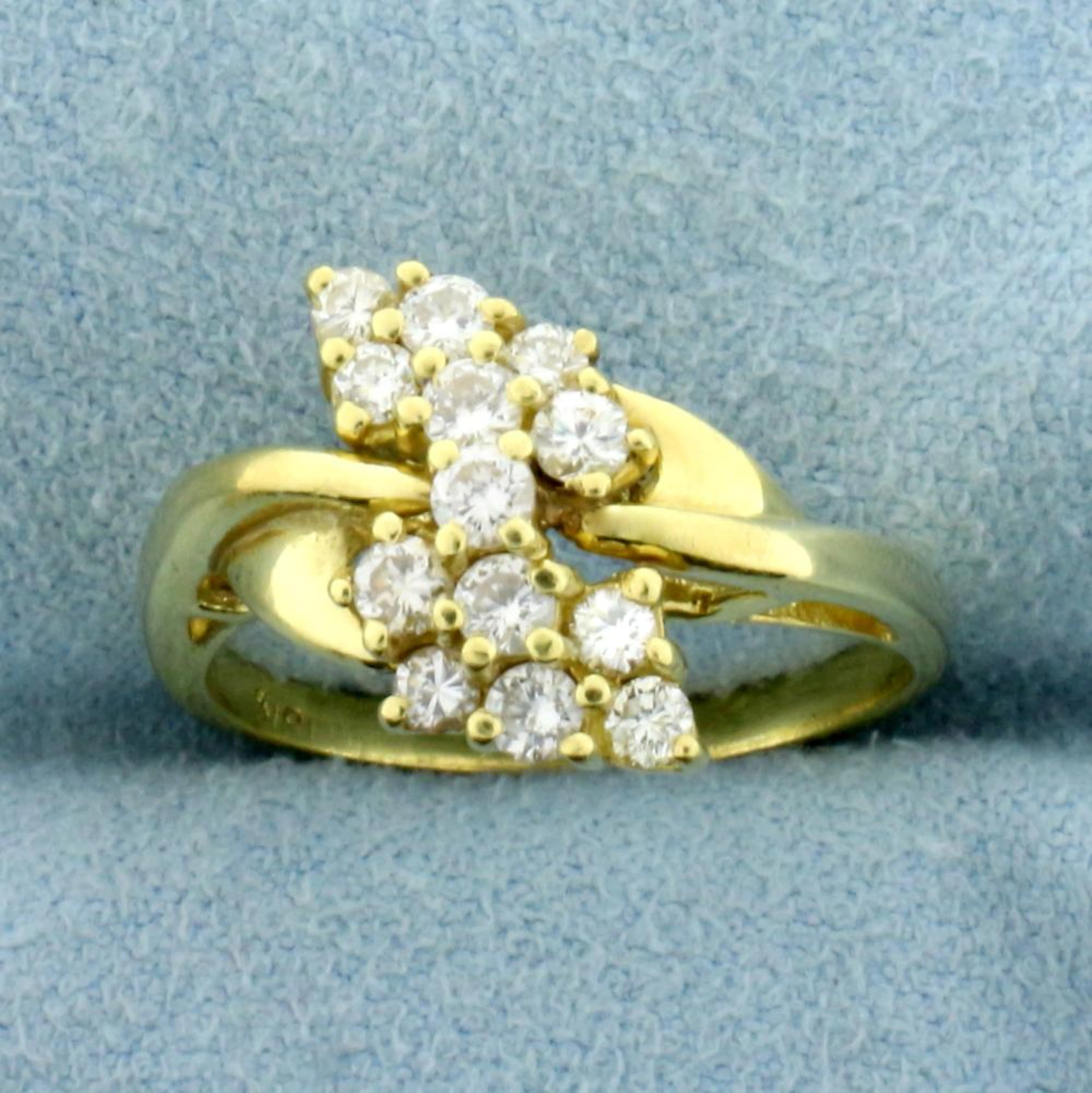 1/2ct TW Diamond Ring in 18K Yellow Gold