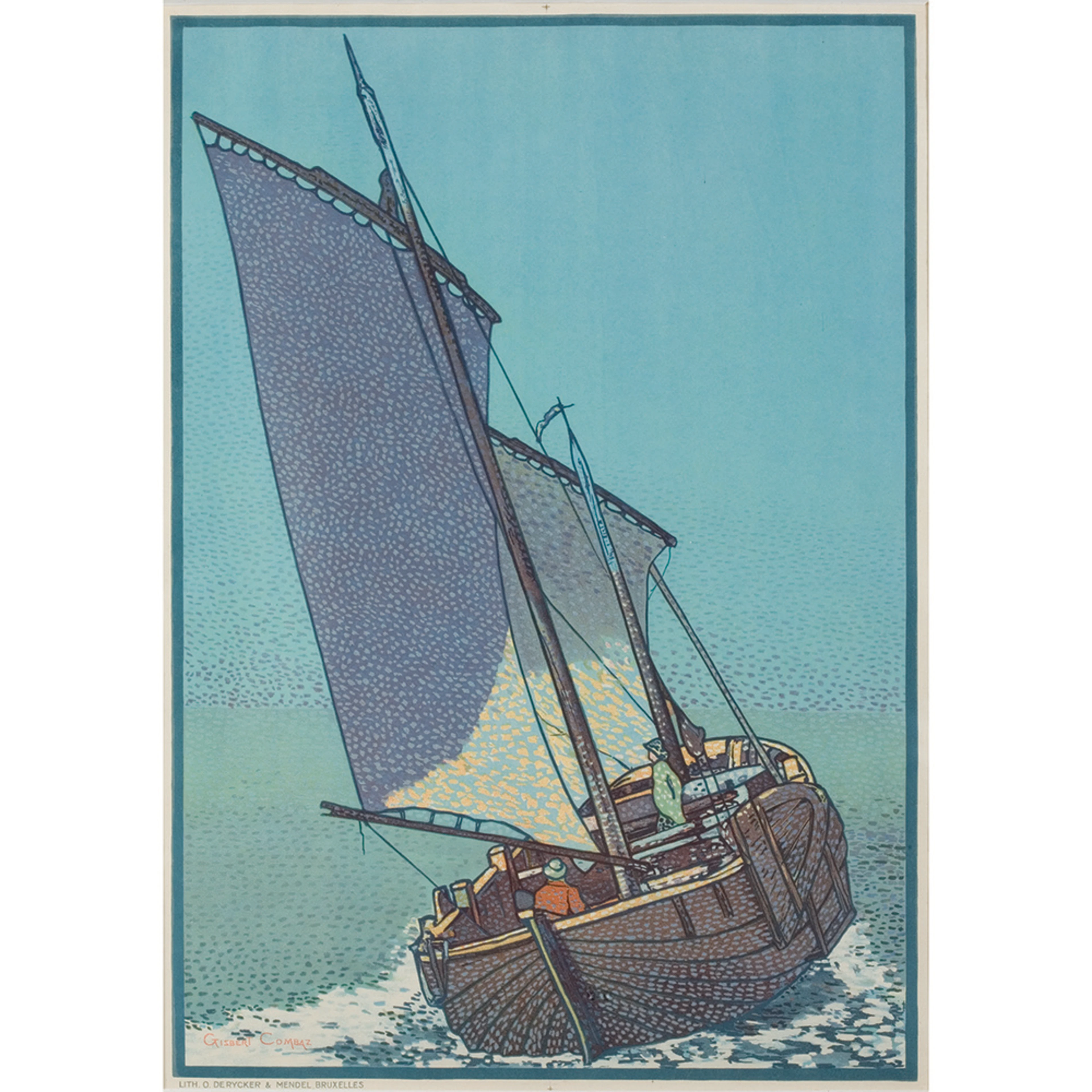 COMBAZ, Gisbert (Anvers 1869 - 1941 Bruxelles)  LA LIBRE ESTHETIQUE