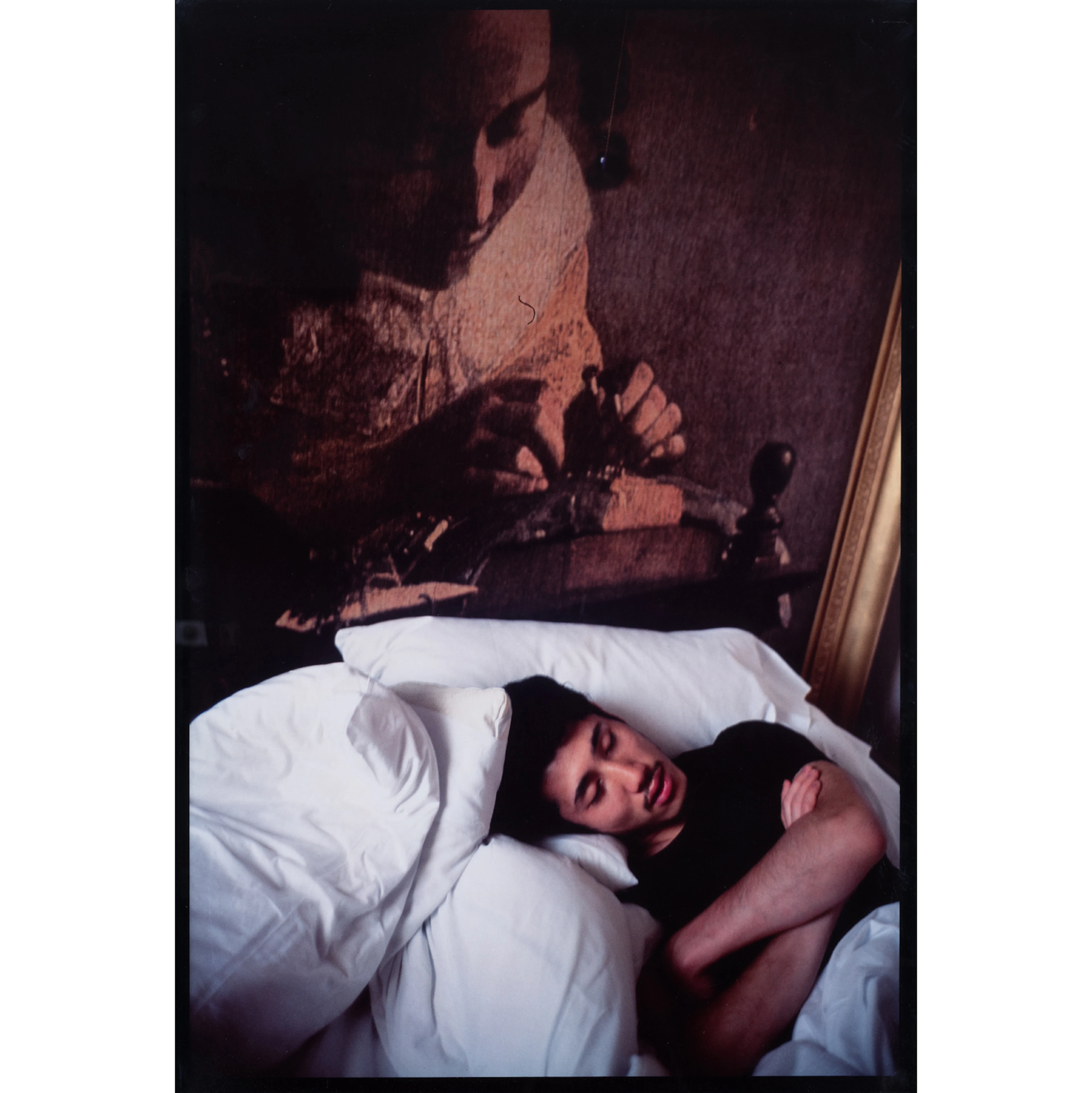 *Nan Goldin (née en 1953) 
Kee at the Paramount Hotel, NYC, 1995