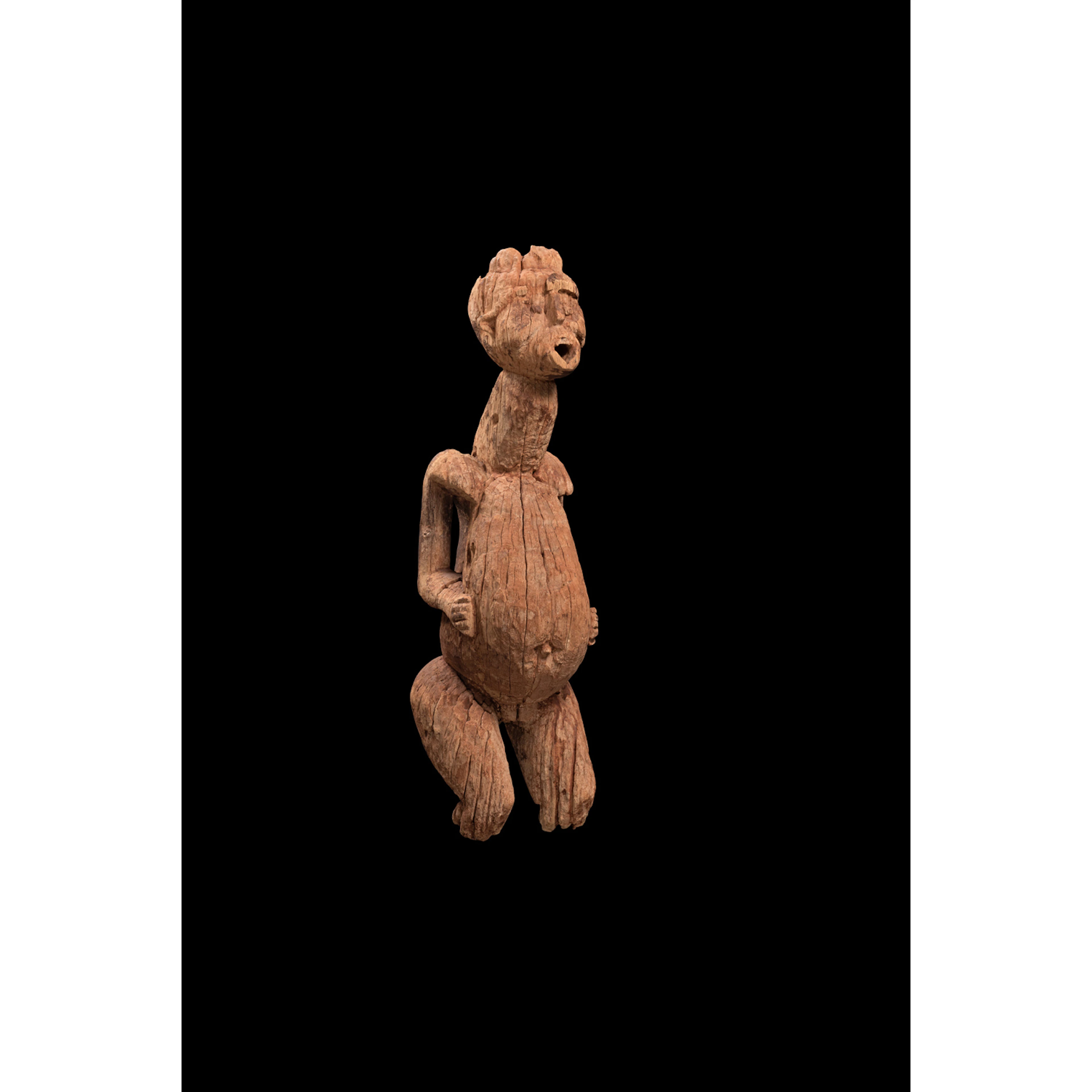 Statue Bamileke - Bangwa Cameroun (Royaume des Bangwa orientaux ou de Batoufam)