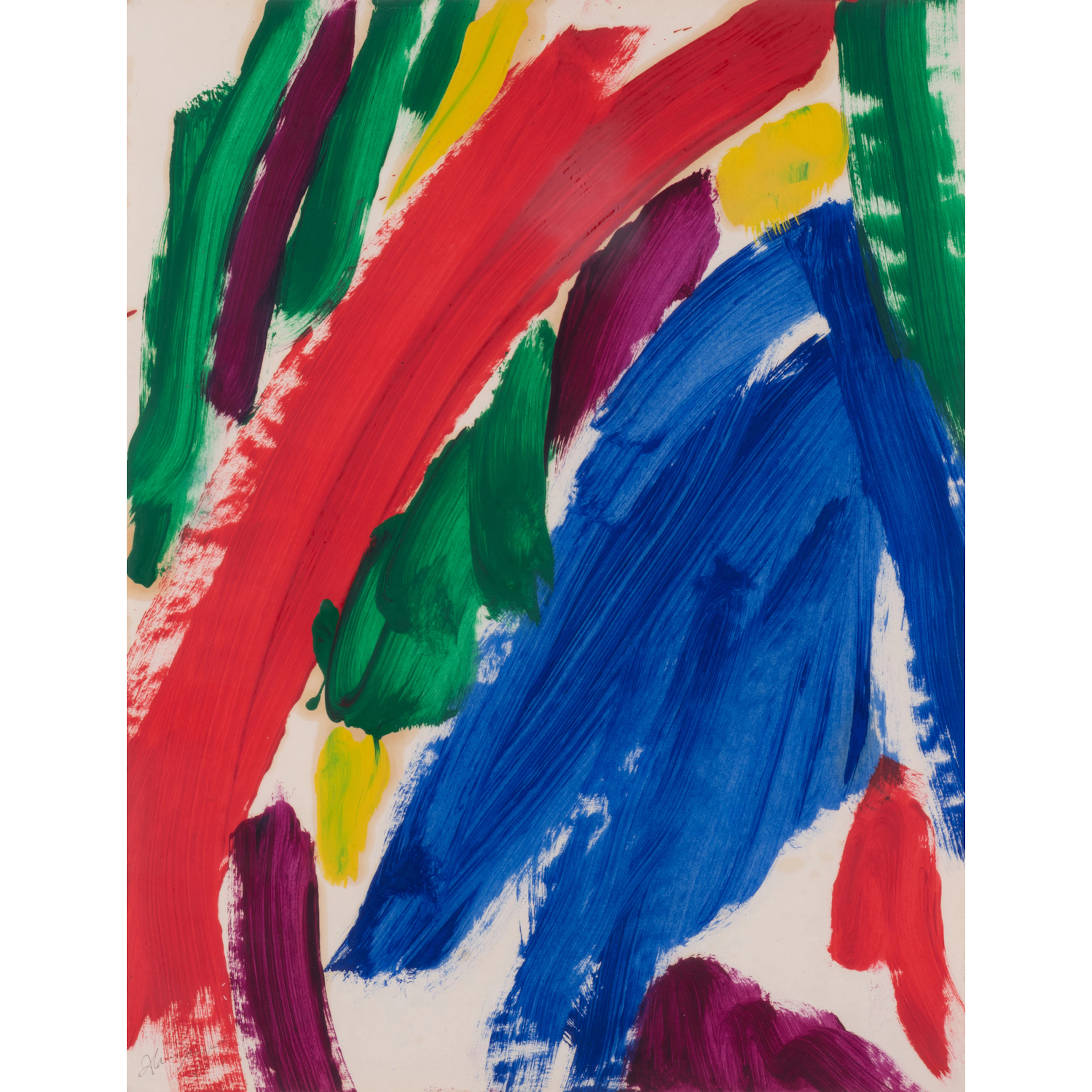 ƒ Alain Jacquet (1939-2008) Composition, 1961