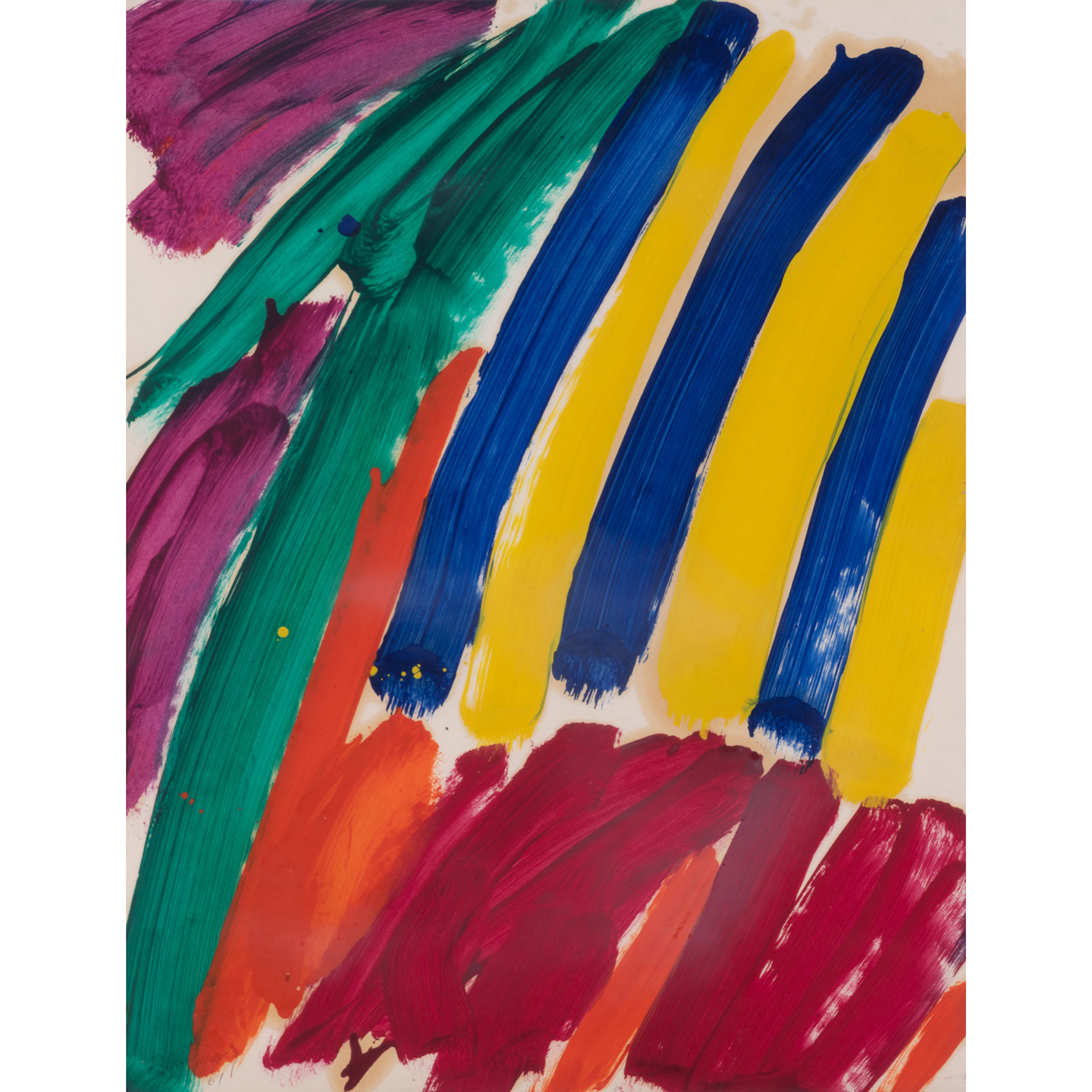 ƒ Alain Jacquet (1939-2008) Composition , 1961