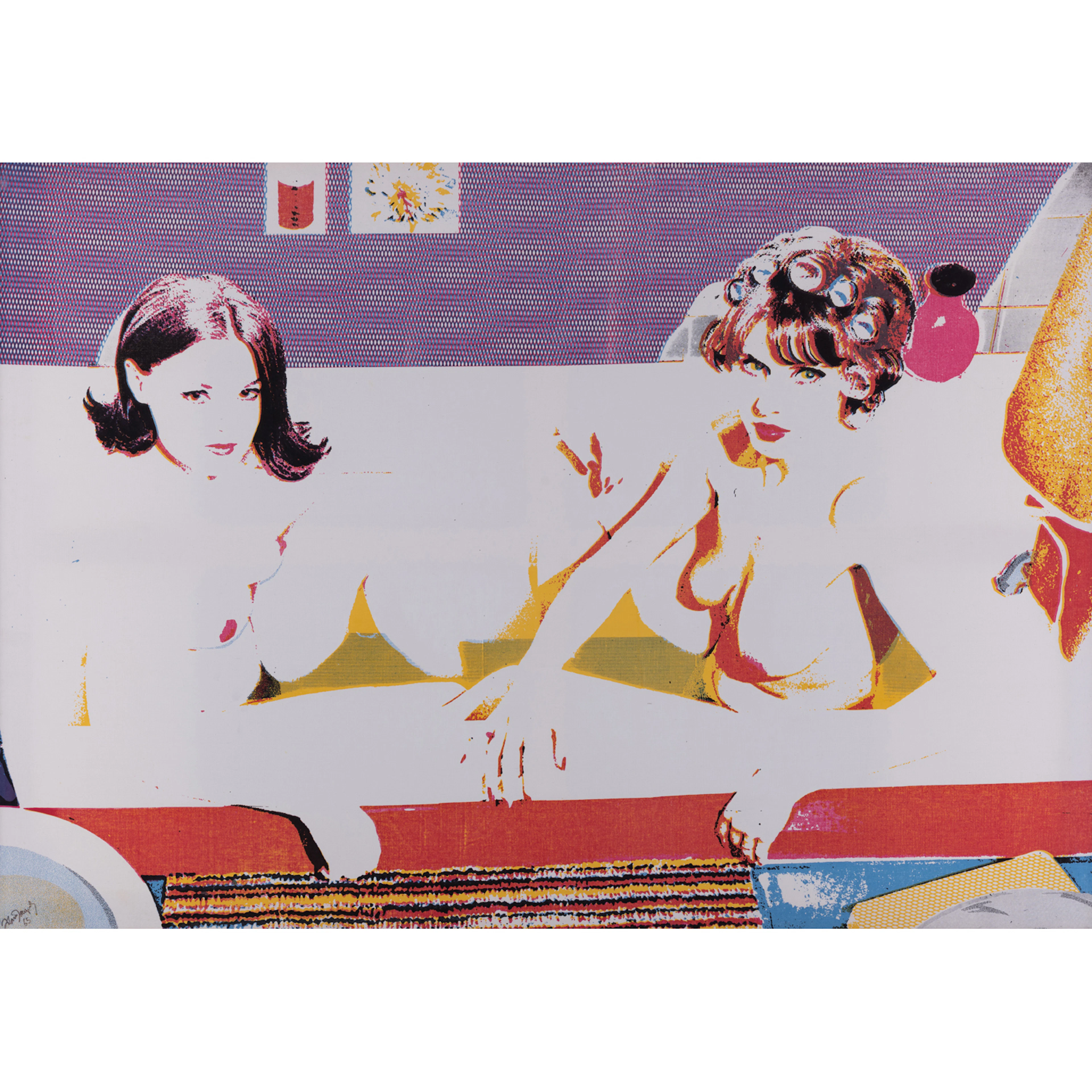 ƒ Alain Jacquet (1939-2008) Gabrielle d'Estrées, 1965