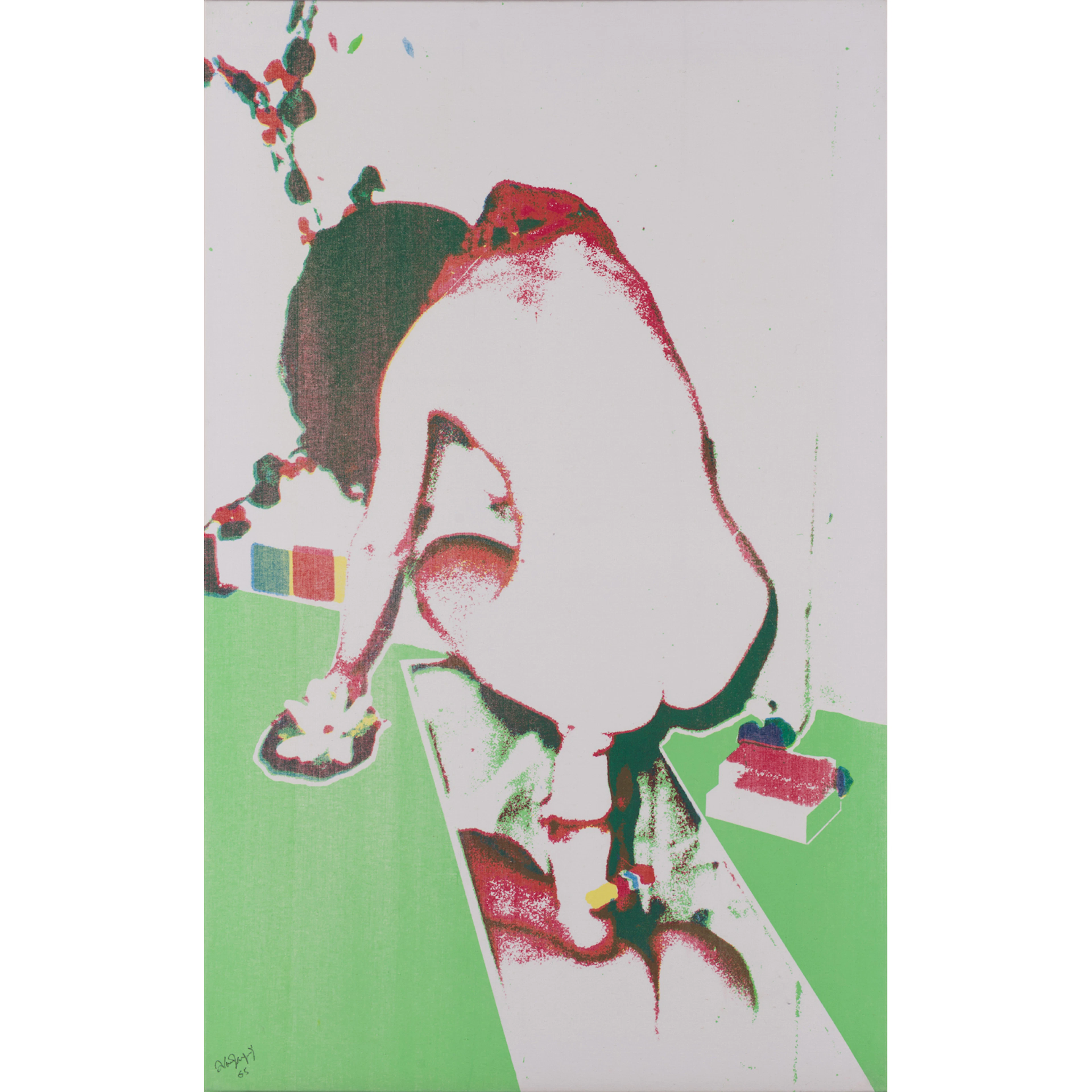 ƒ Alain Jacquet (1939-2008) Tub, 1965