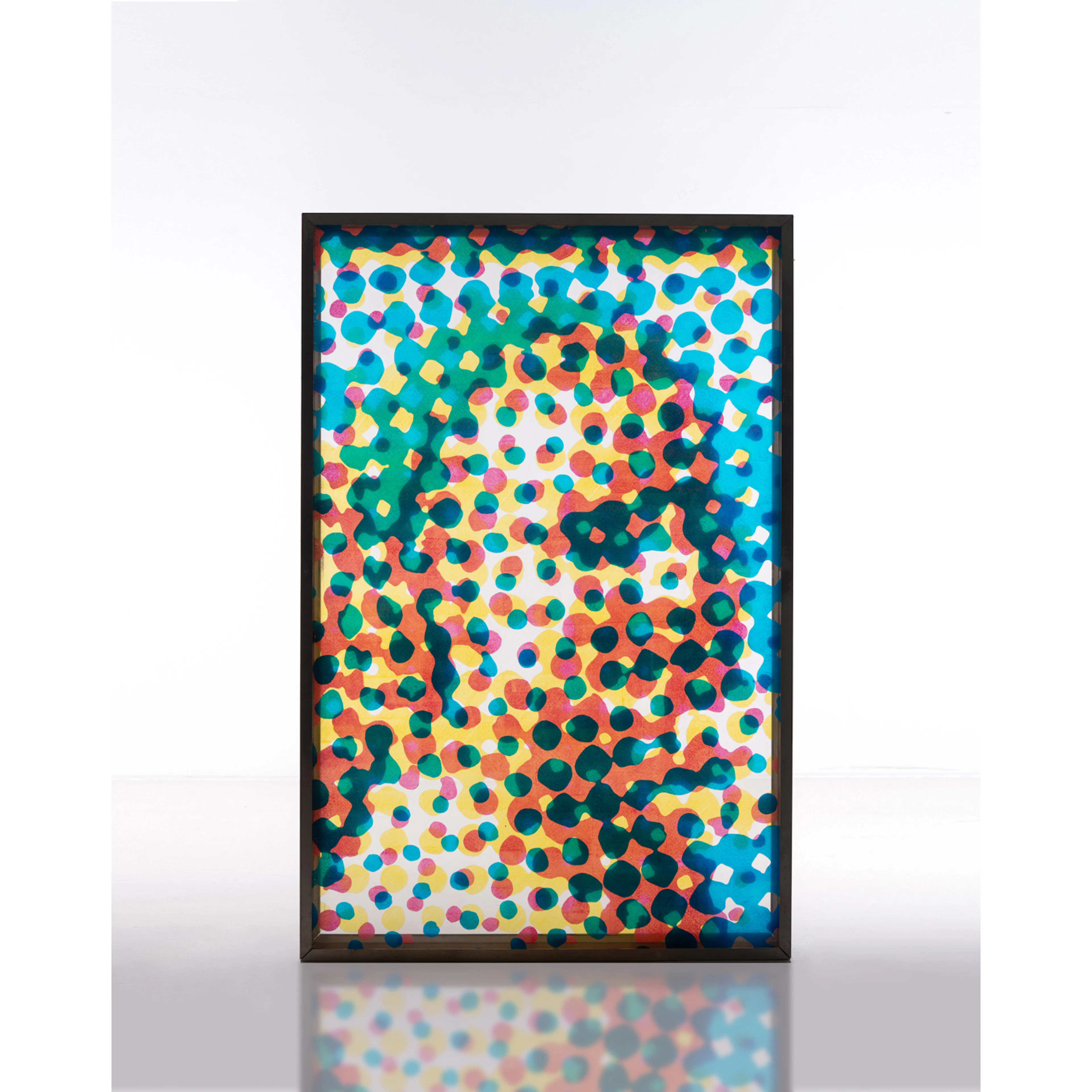 ƒ Alain Jacquet (1939-2008) Sans titre, portrait de Jeanine, 1967