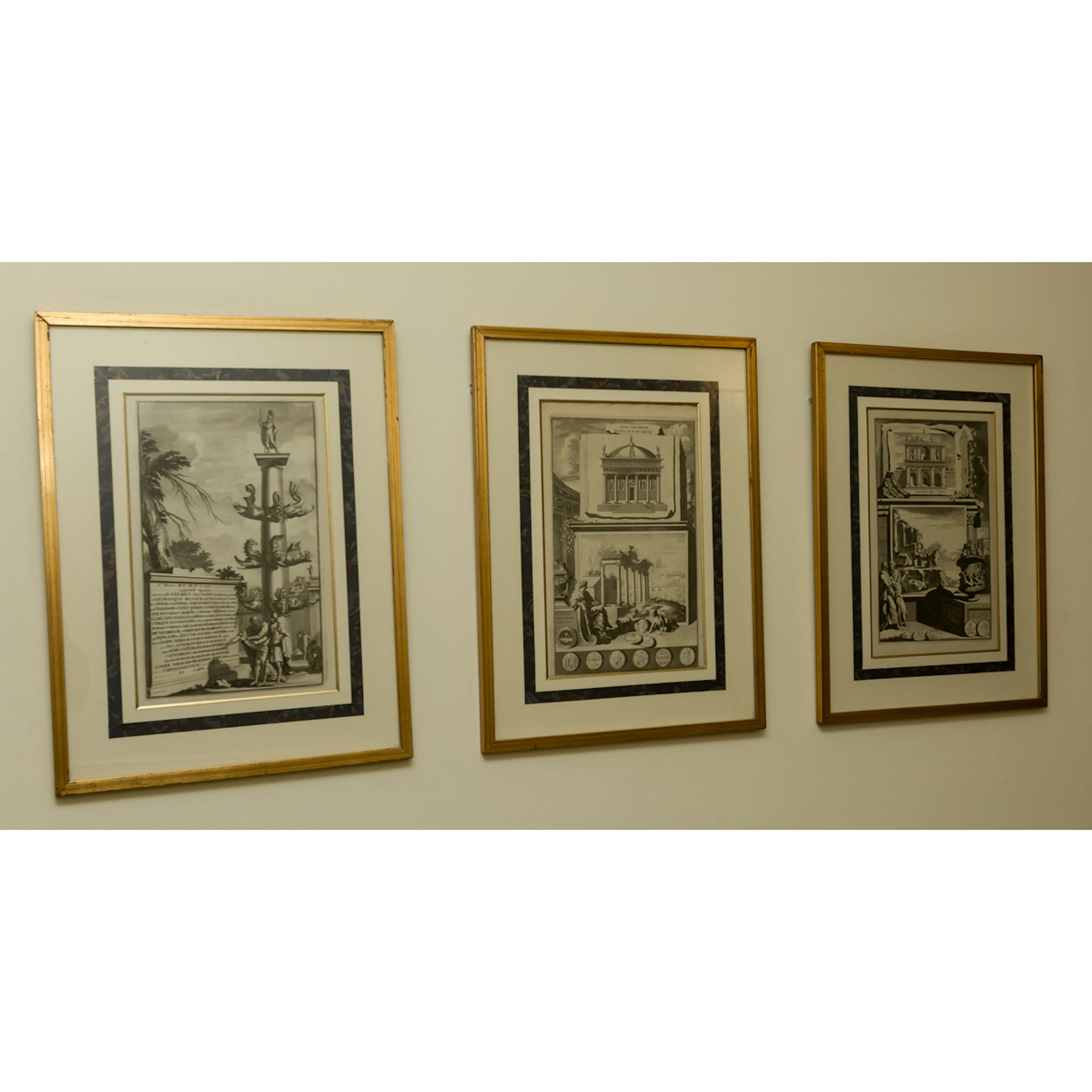 Three stamps, Antic ruins