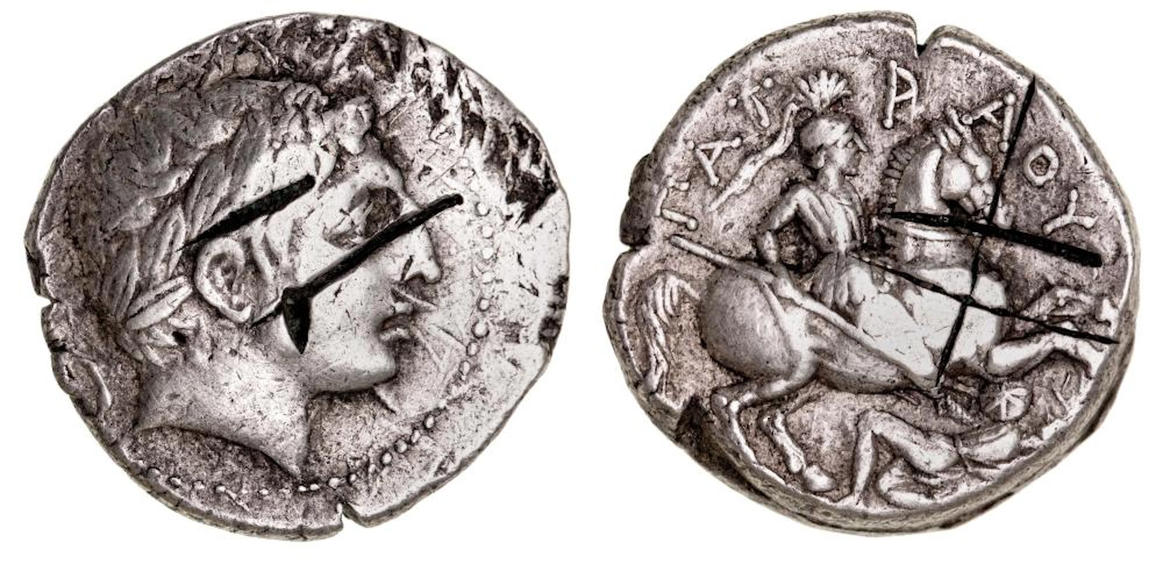 Greek Silver & Bronze Coins