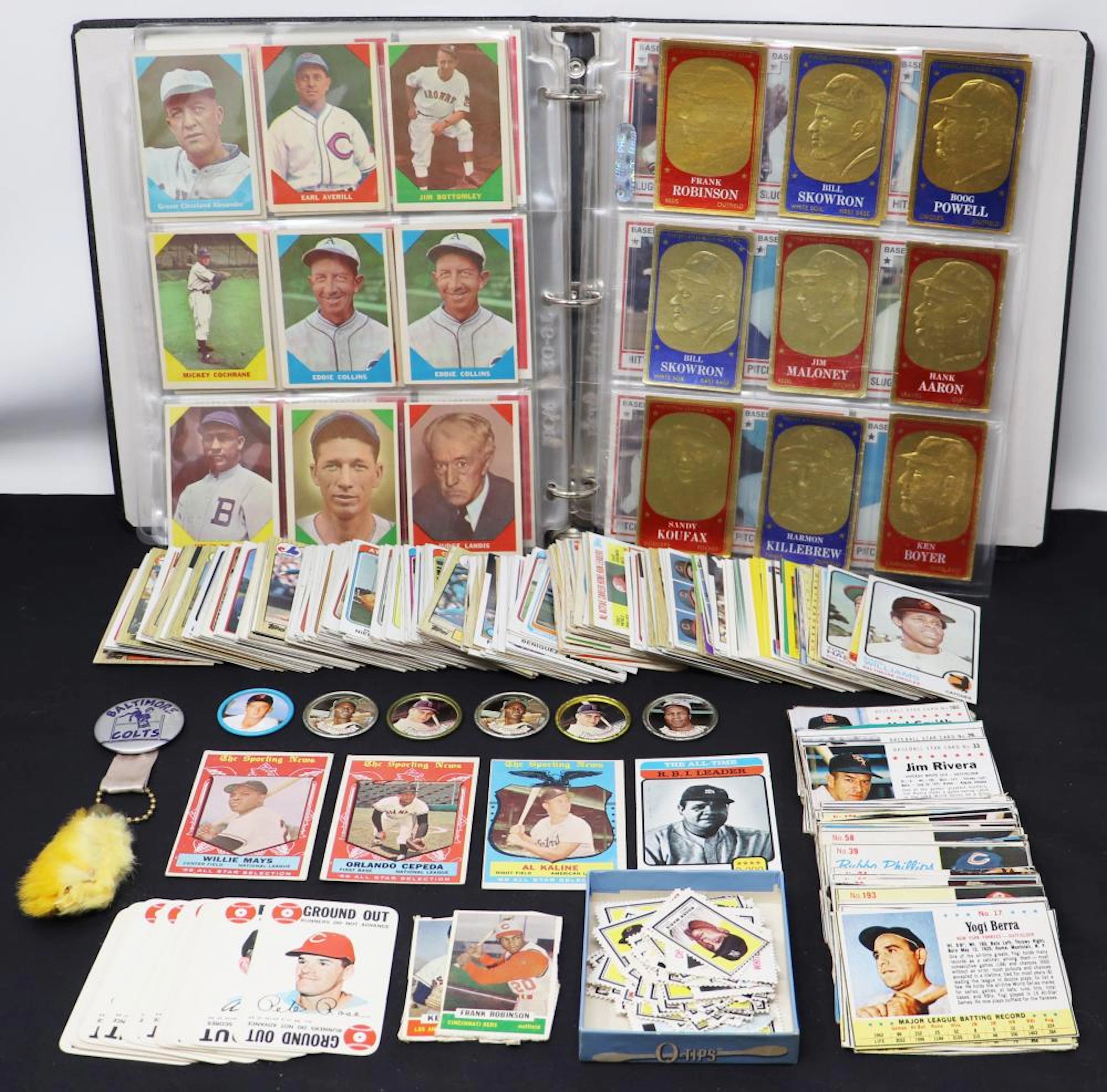 Collection of 1960s-90s Sports Cards & Memorabilia