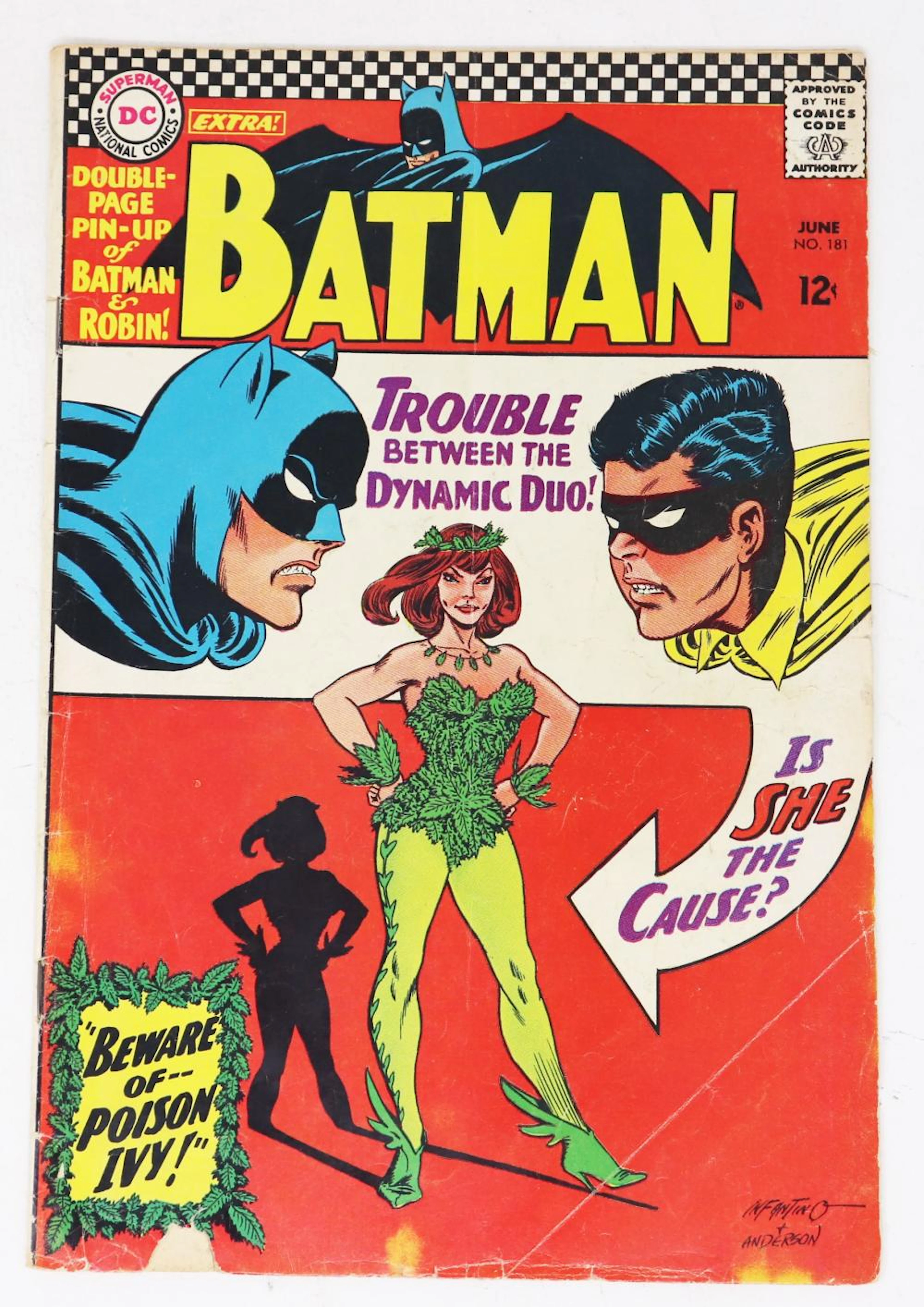 DC Comics "Batman" Issue #181 - 1st Poison Ivy