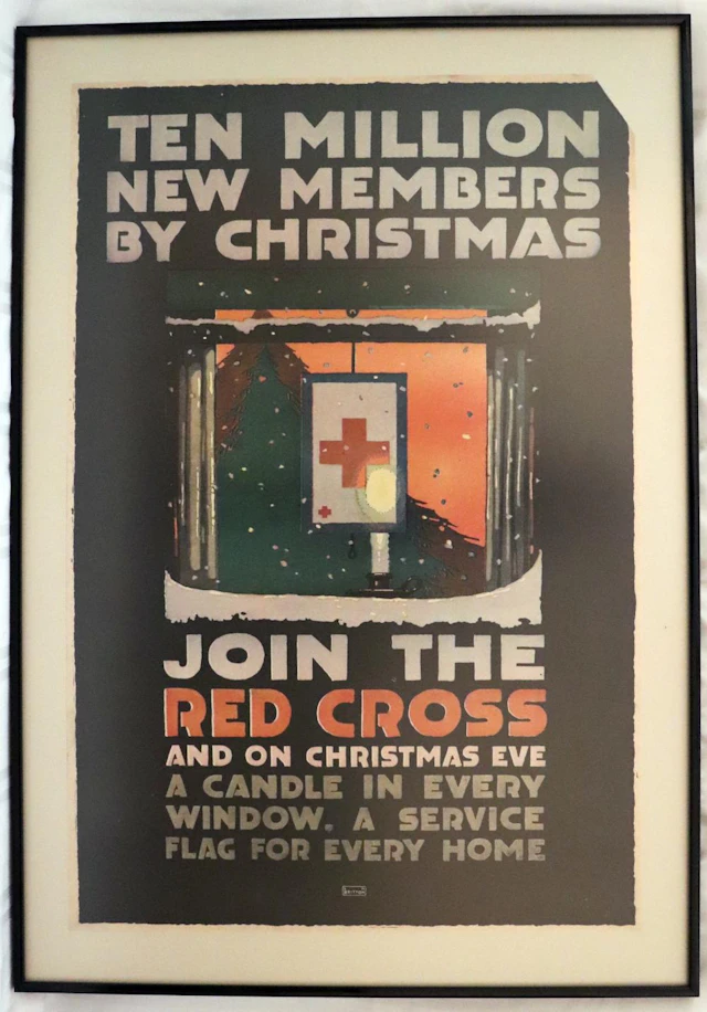 WWI Join The Red Cross Poster by L.N. Britto