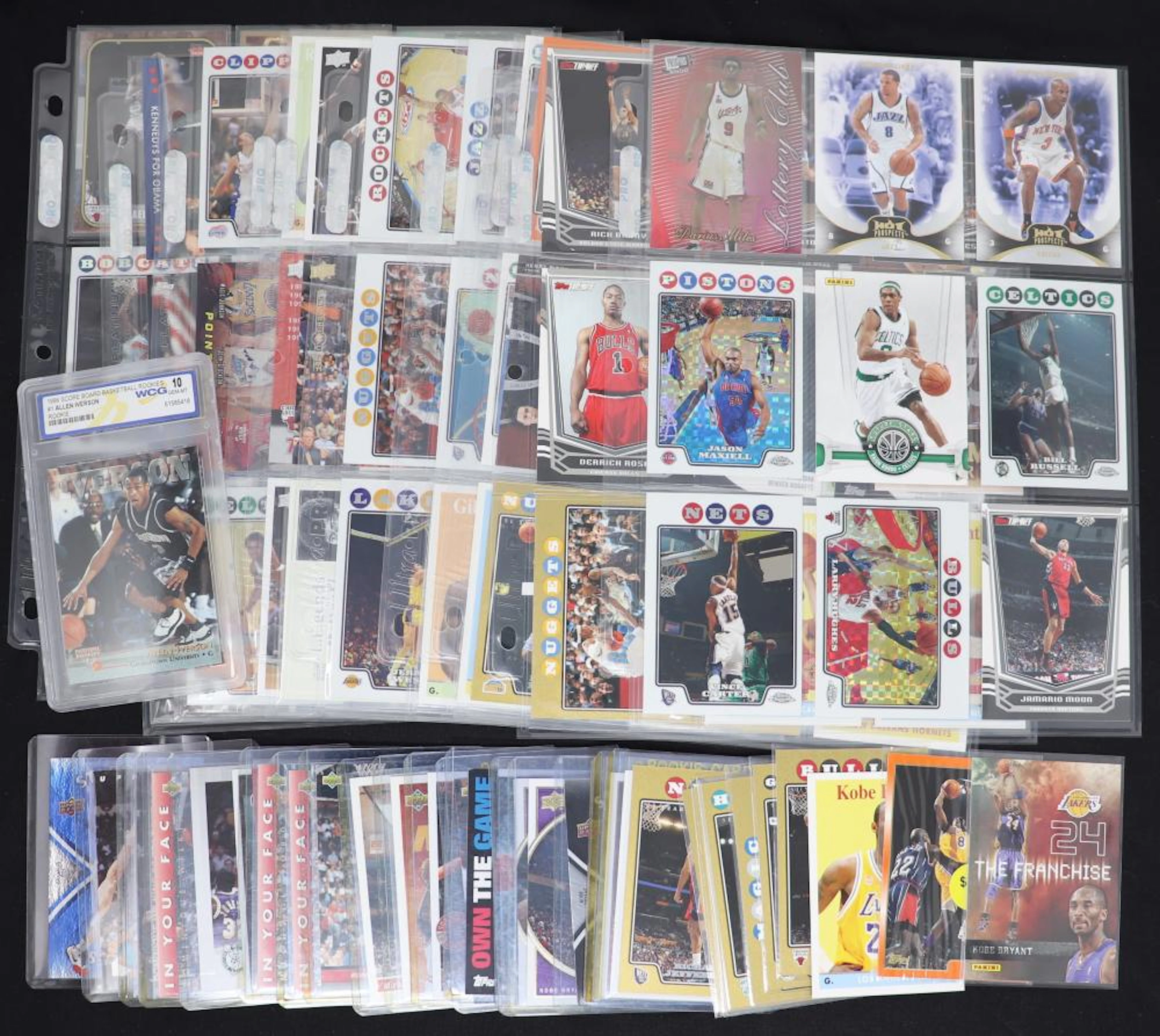 Approx. (150) 1990s-2000s Basketball Cards