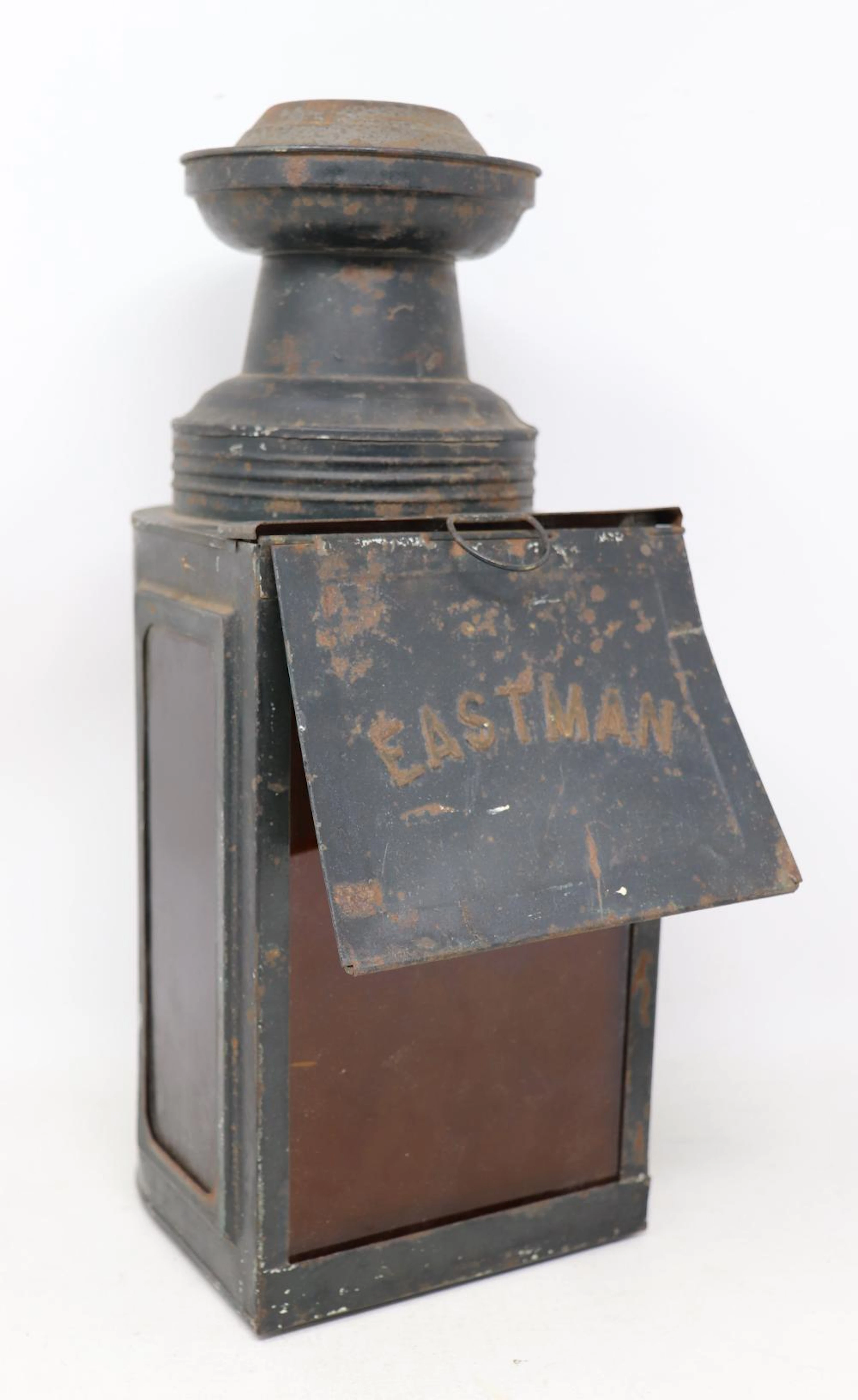 Antique Eastman Photography Darkroom Lanter