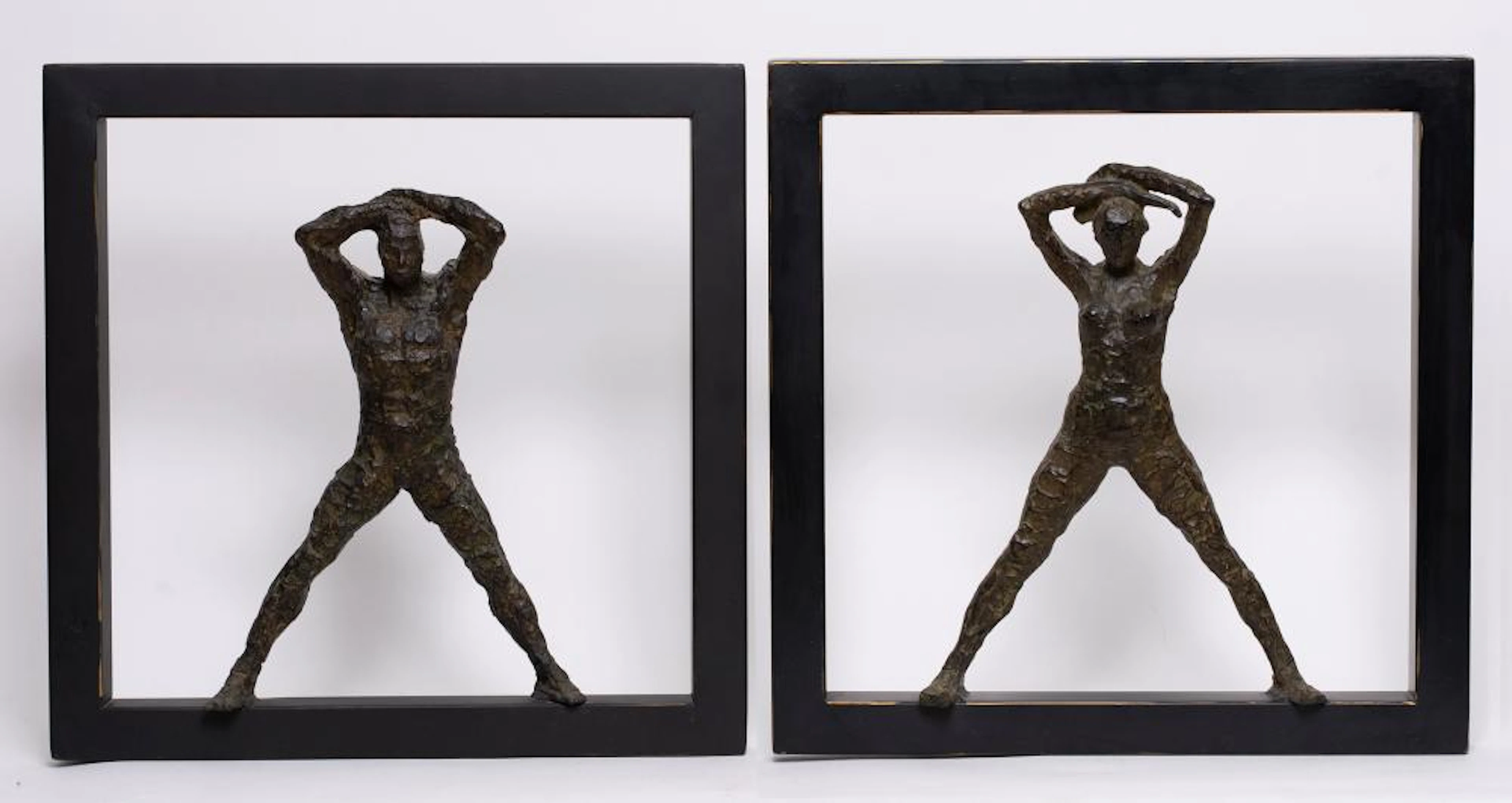 American School - Pair of Figures