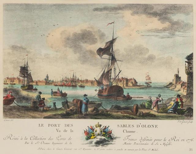 ICOLAS MARIE OZANNE and YVES MARIE LE GOUAZ - Le port des sables d'olone
