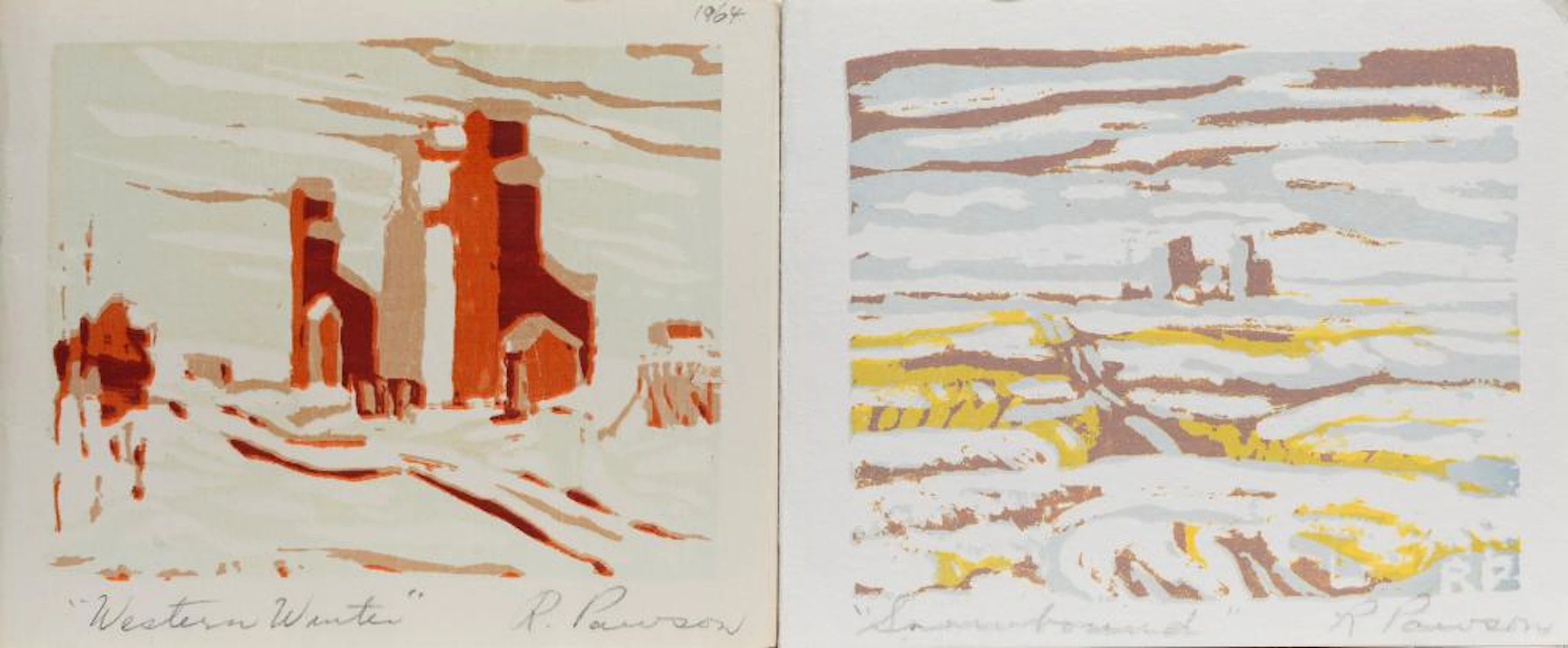 RUTH PAWSON - Western Winter and Snow Bound