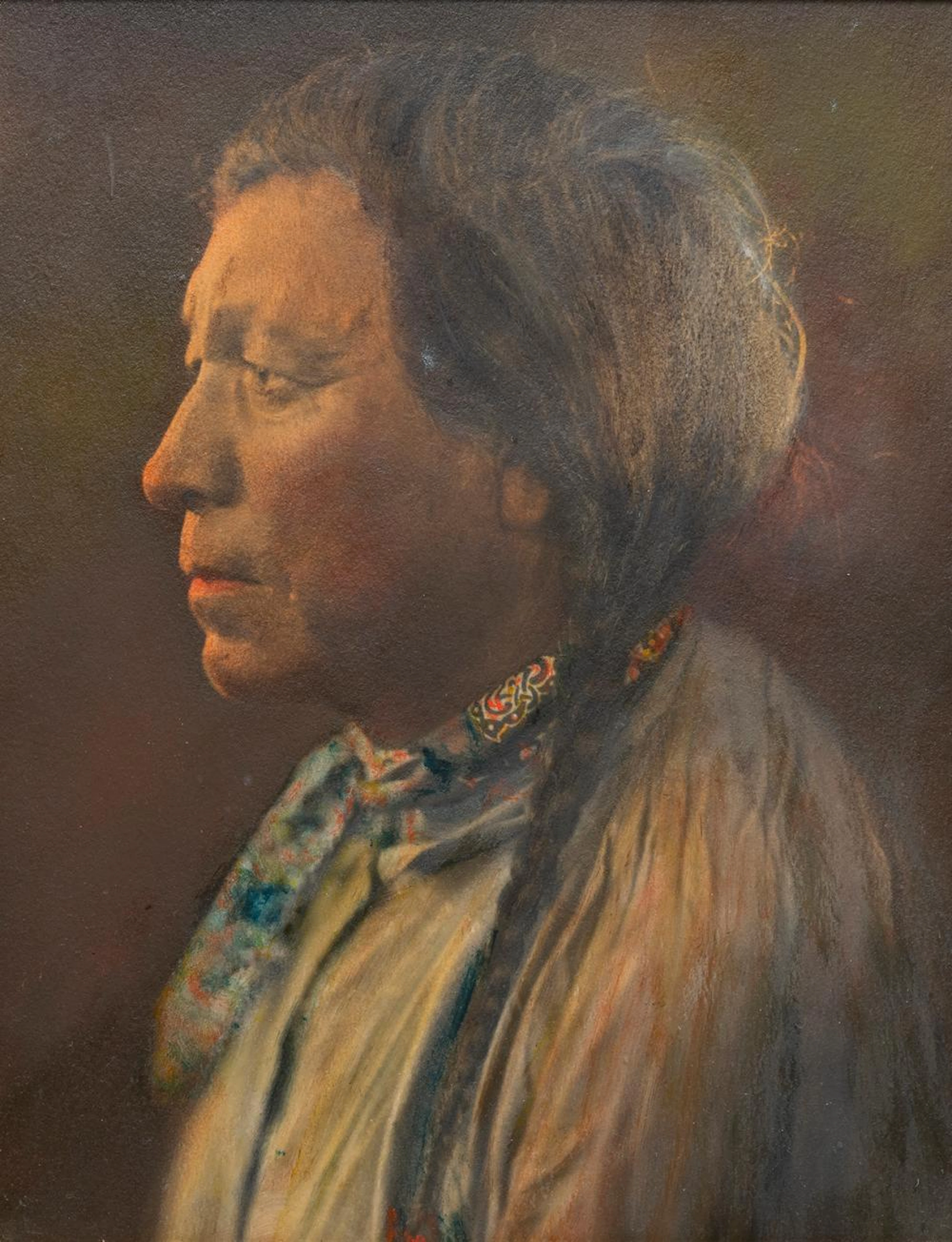 EDGAR C. ROSSIE - Portrait of Pim-O-Tah