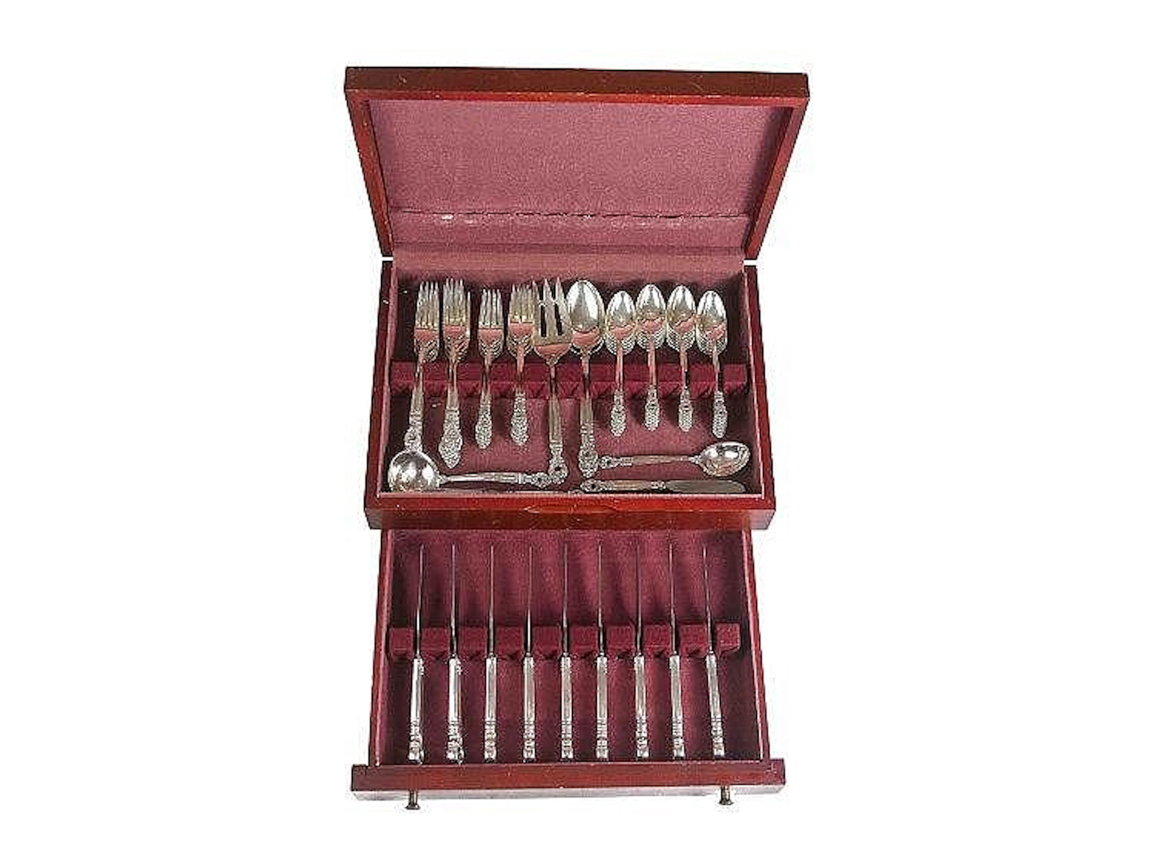Towles - 'Silna' sterling silver flatware, service for twelve