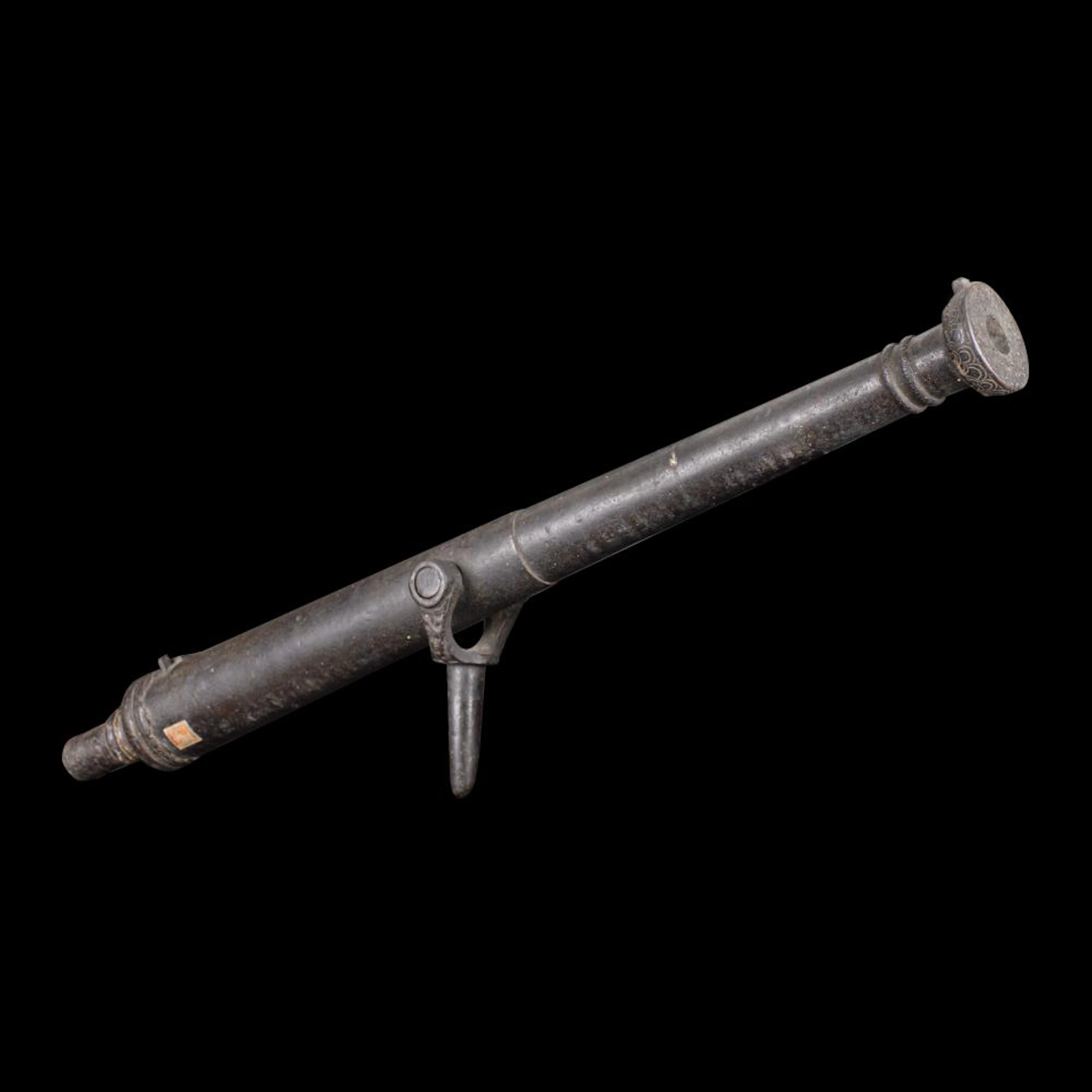A Maranao brass Lantaka or Rentaka (swivel cannon)