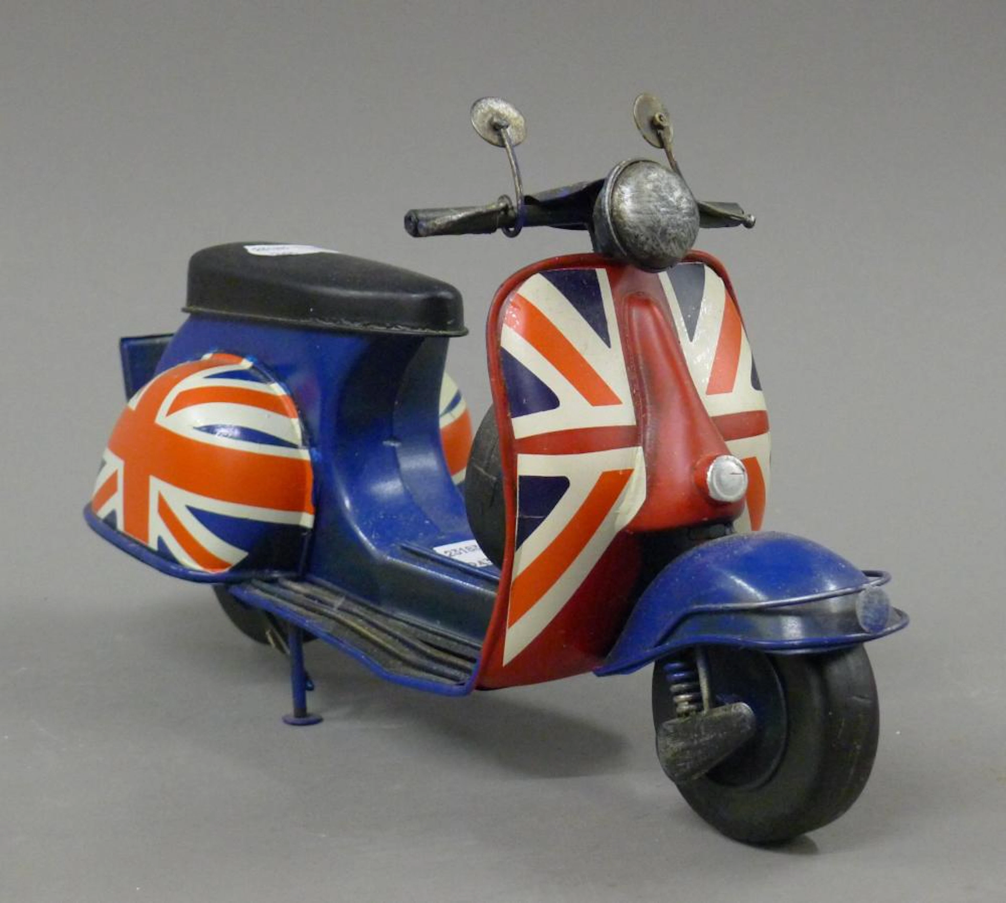 A model of a vespa. 30 cm long.