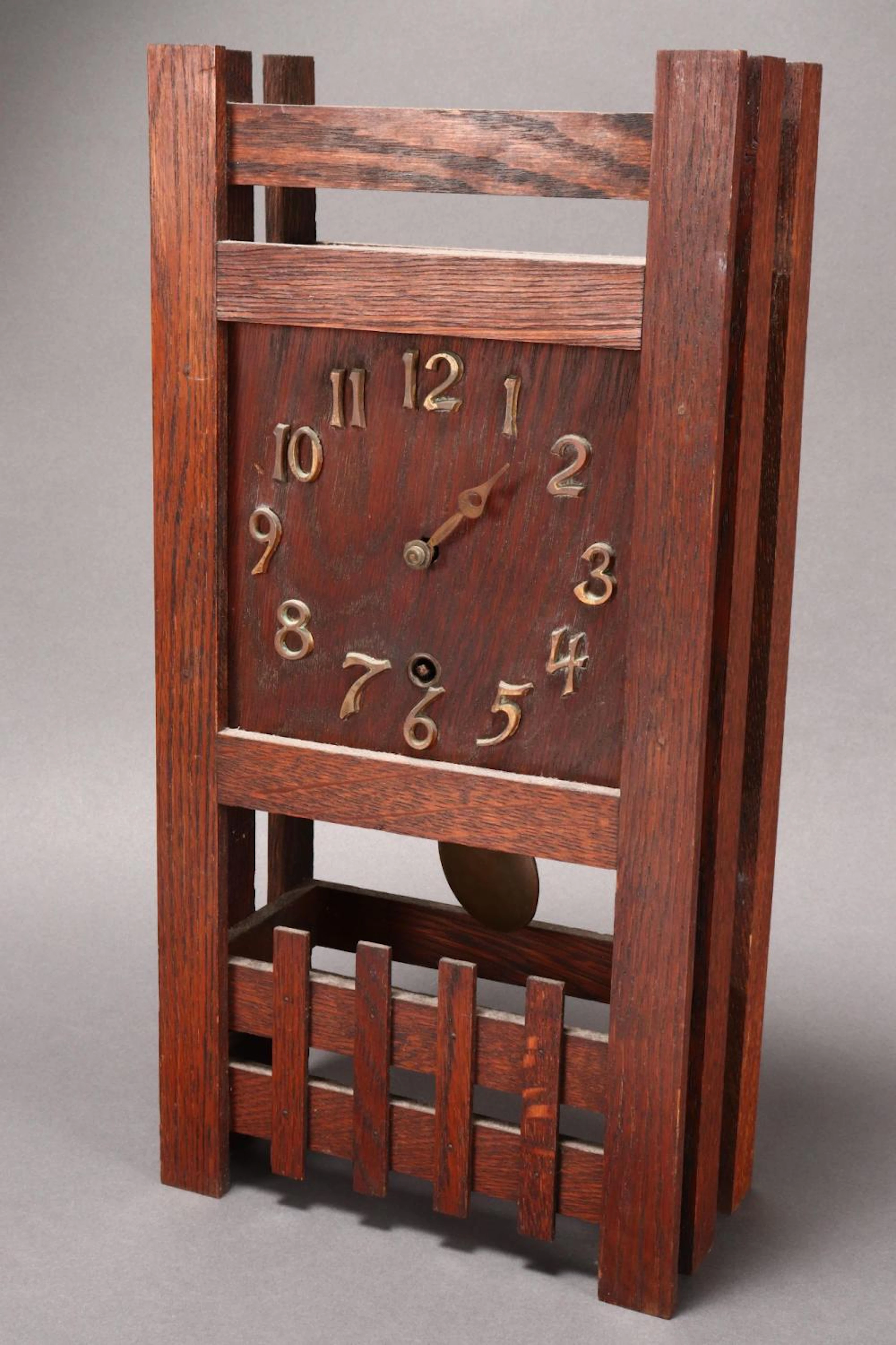 American Arts & Crafts Sessions Mantle Clock,