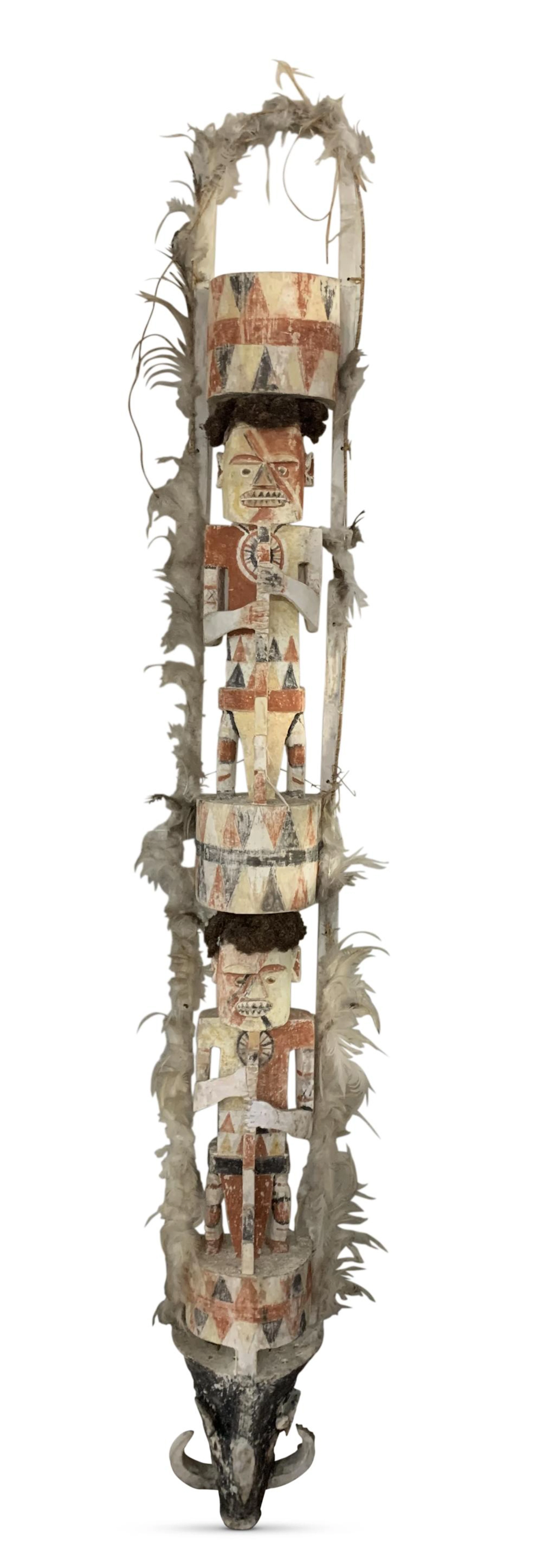Papua New Guinea, New Ireland, Malangan Carving,